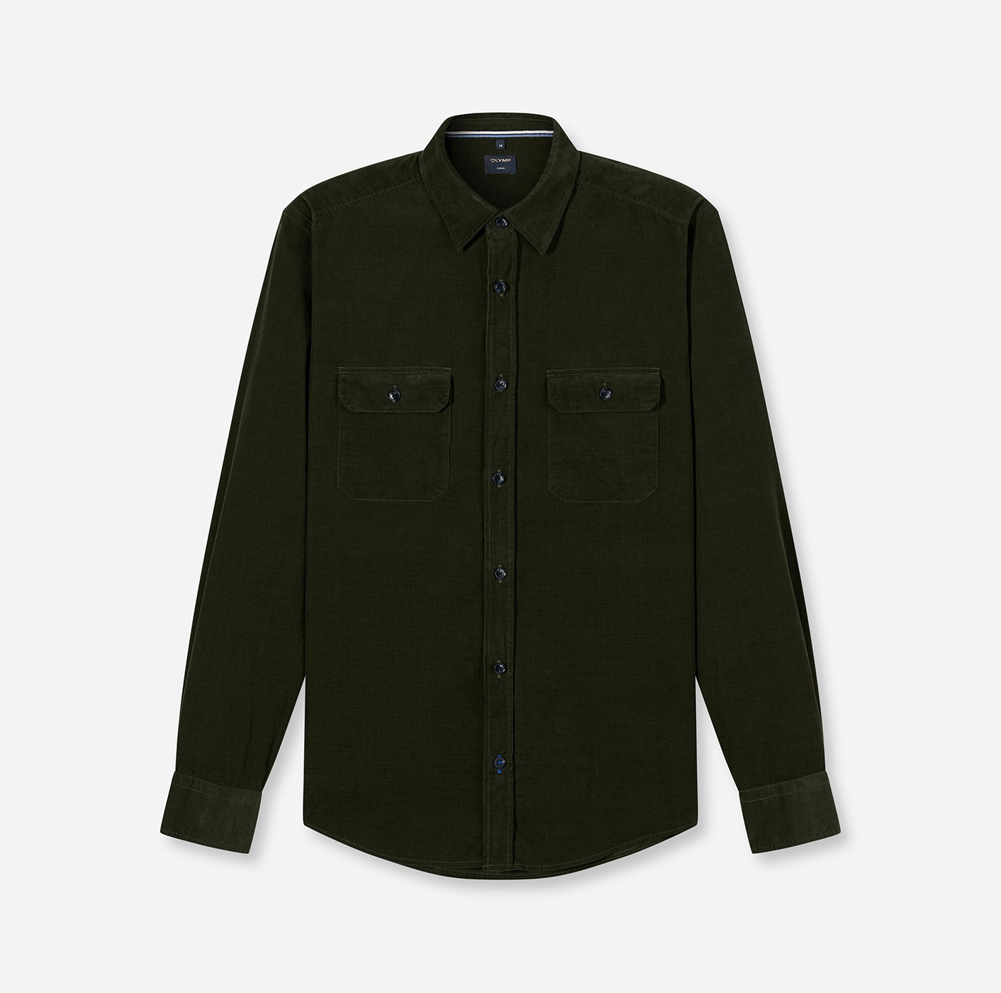 OLYMP Langarmhemd Feincord, Businesshemd, Kentkragen, regular fit günstig online kaufen
