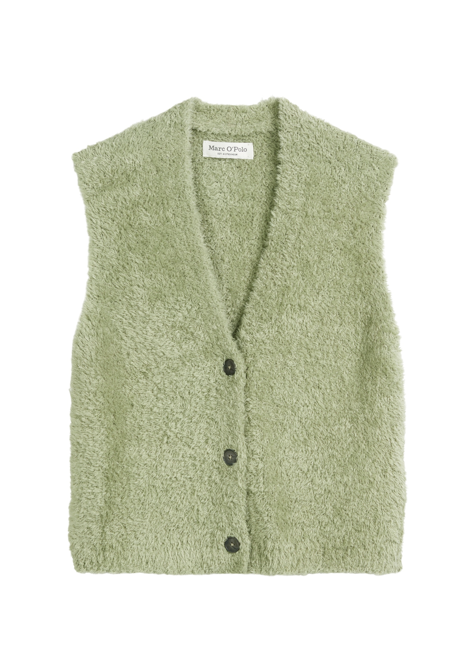 Marc O'Polo Strickweste »aus flauschigem Baumwollgarn«