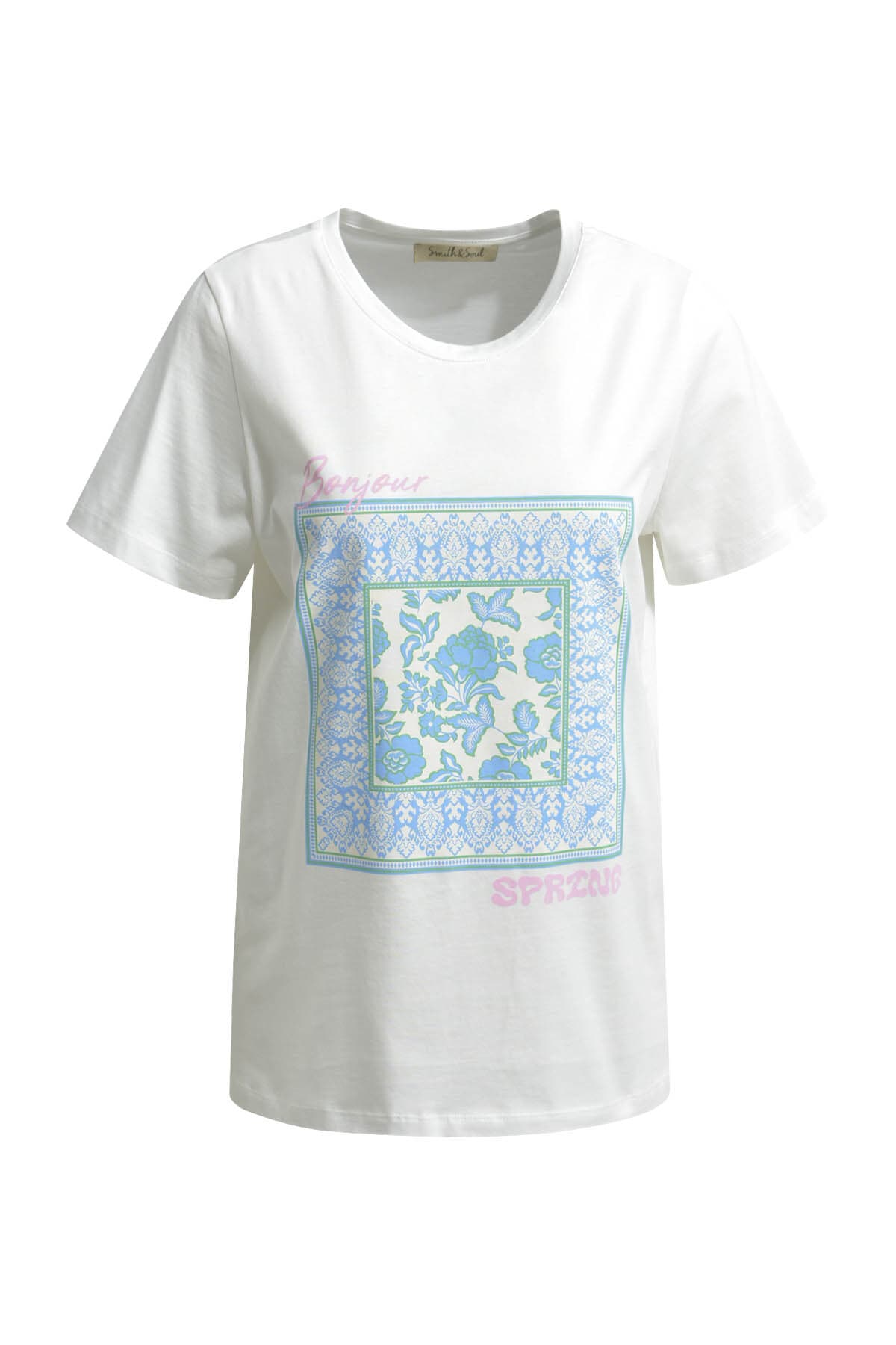 Smith & Soul Rundhalsshirt, aus Baumwolle
