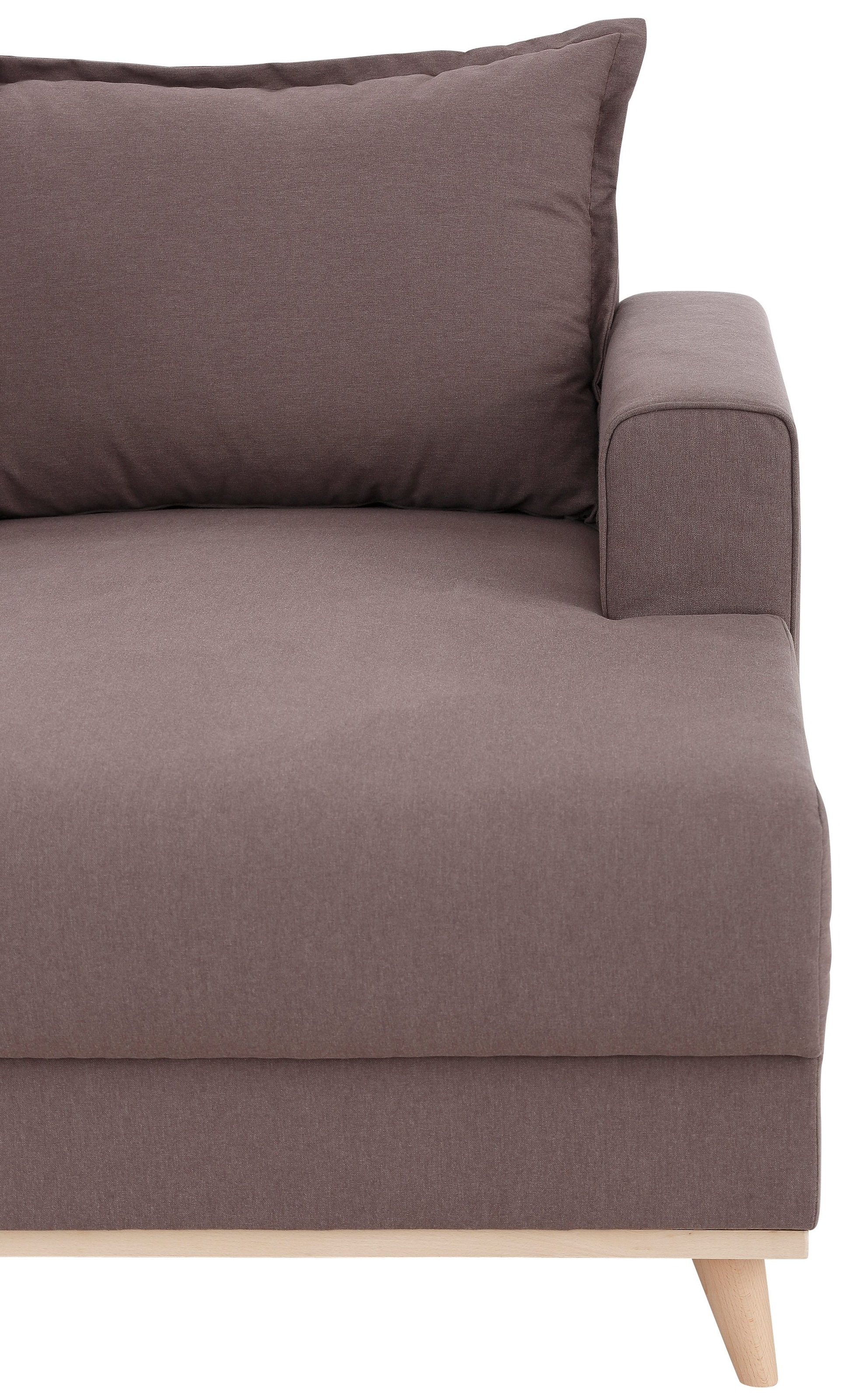Home affaire Ecksofa »Edina L-Form«, auch in Baumwollmix-Bezug, im skandinavischem Stol