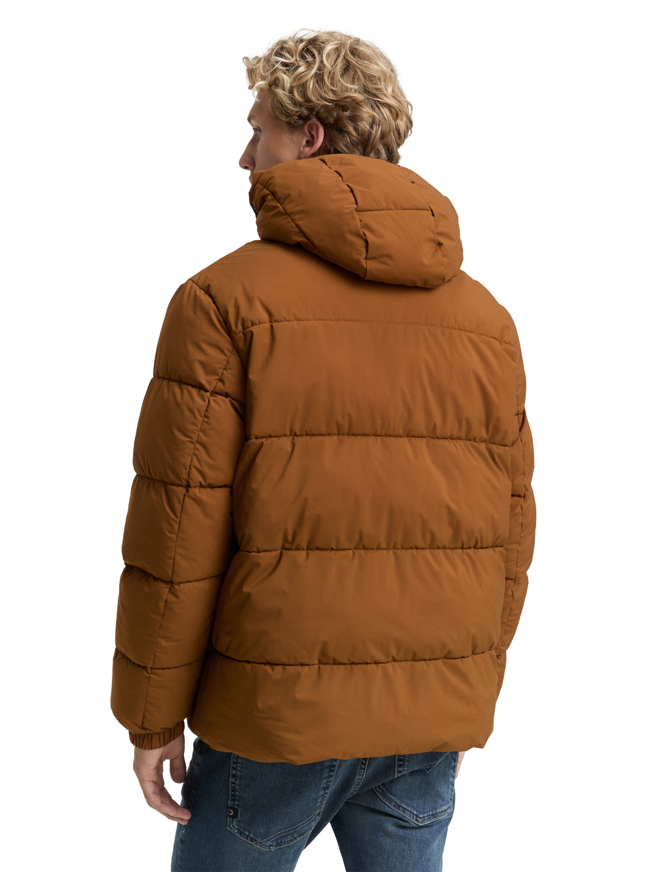 TOM TAILOR Denim Steppjacke mit Kapuze mit Kapuze günstig online kaufen