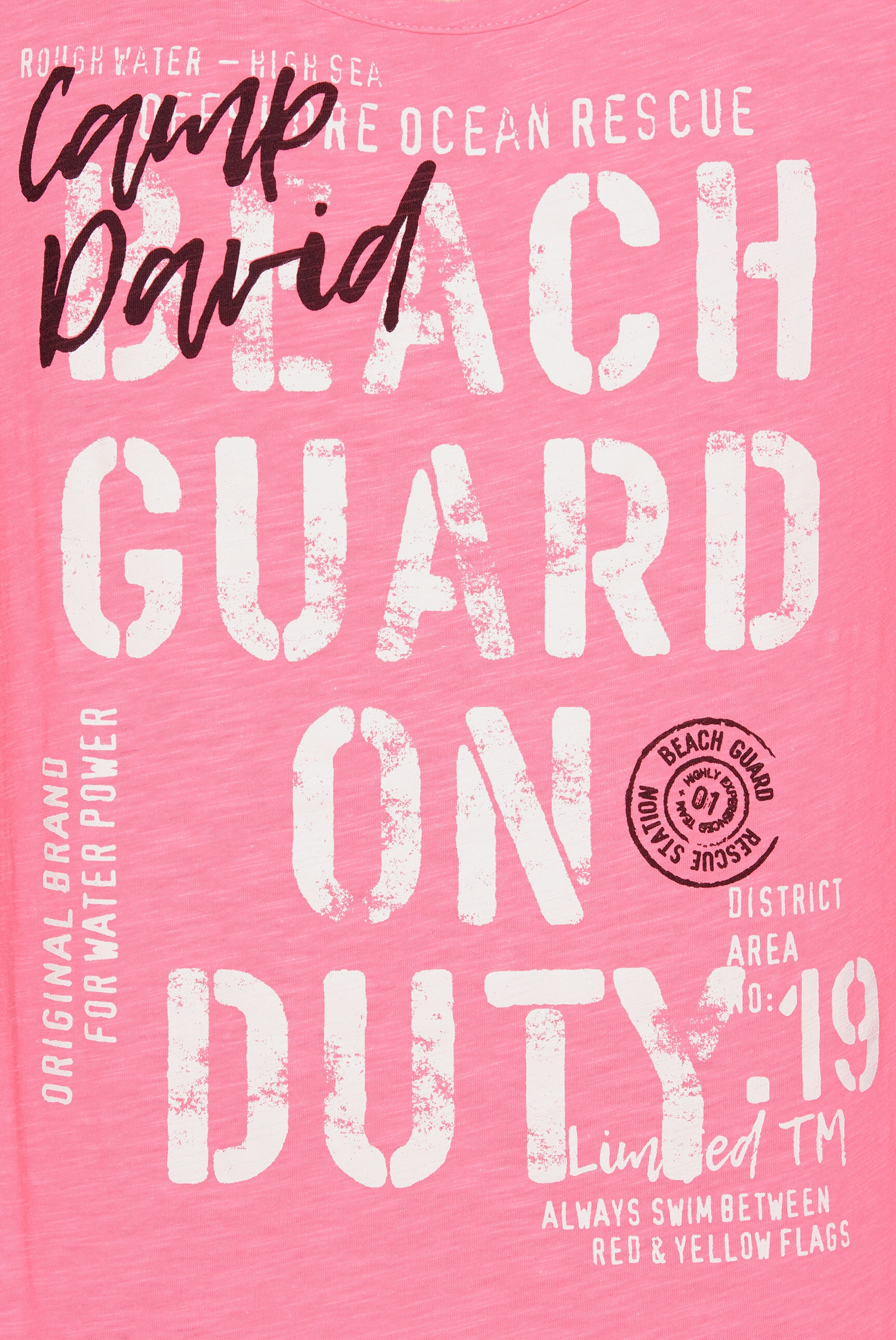 CAMP DAVID Tanktop, mit Baumwolle