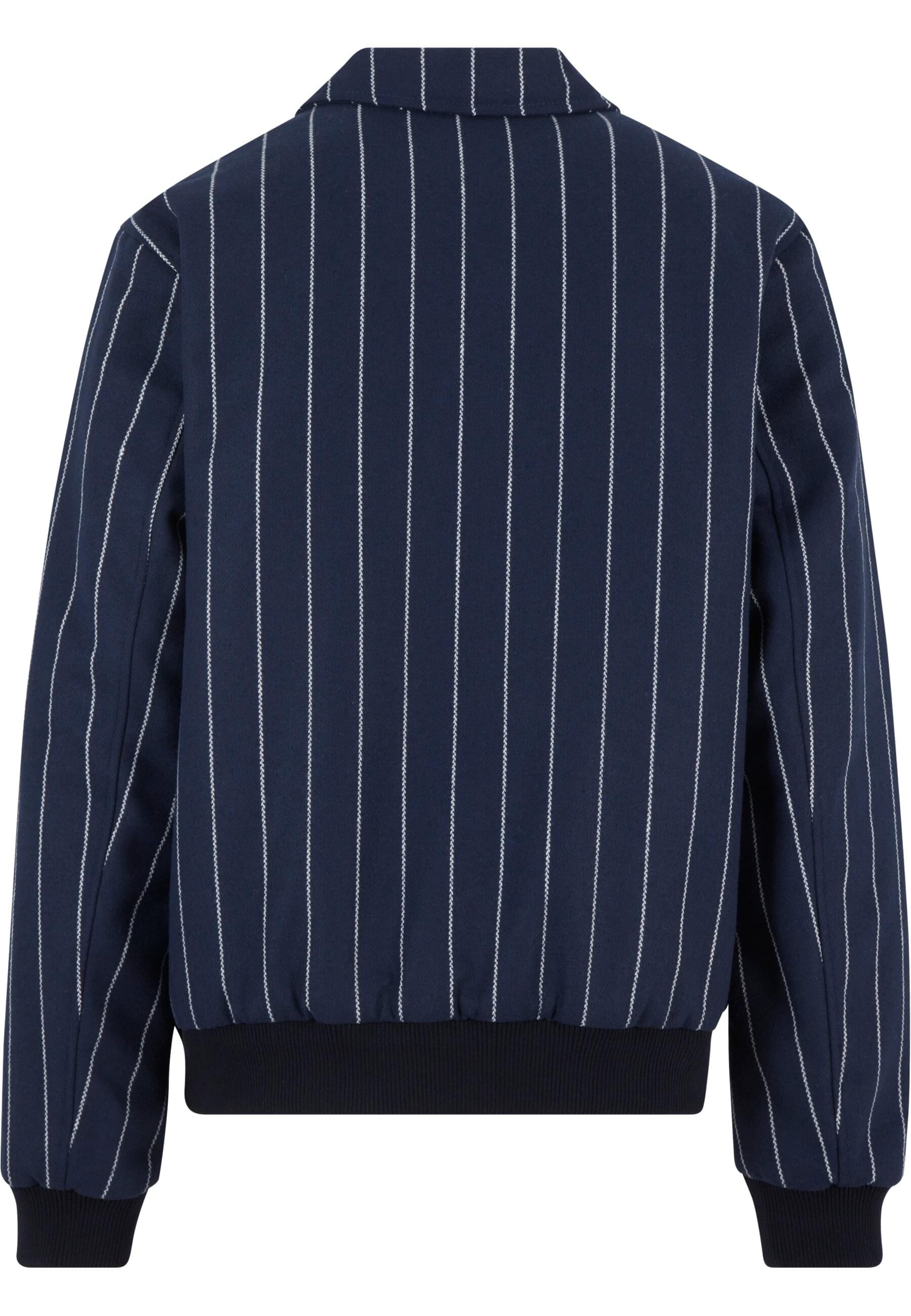 Karl Kani Winterjacke »Karl Kani Kani Pinstripes Wool Jacket« 1 Stk. tlg. ohne Kapuze