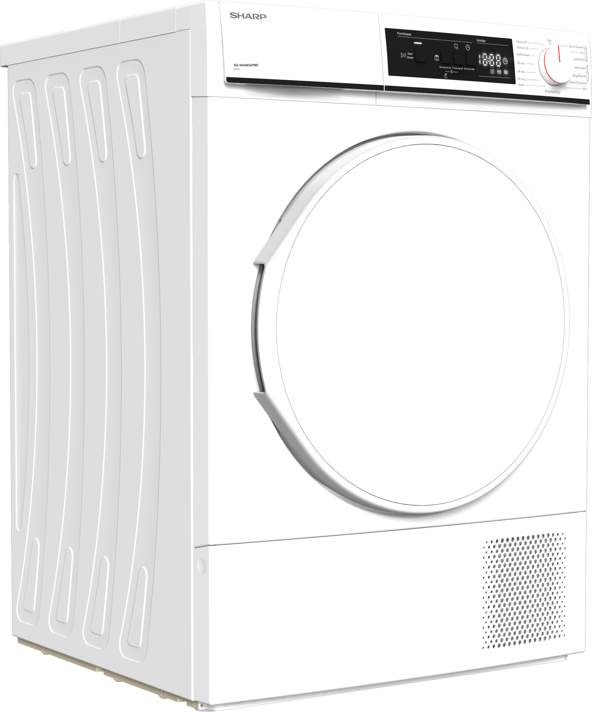 Sharp Wärmepumpentrockner "KD-NHA8S6PWE-DE" günstig online kaufen