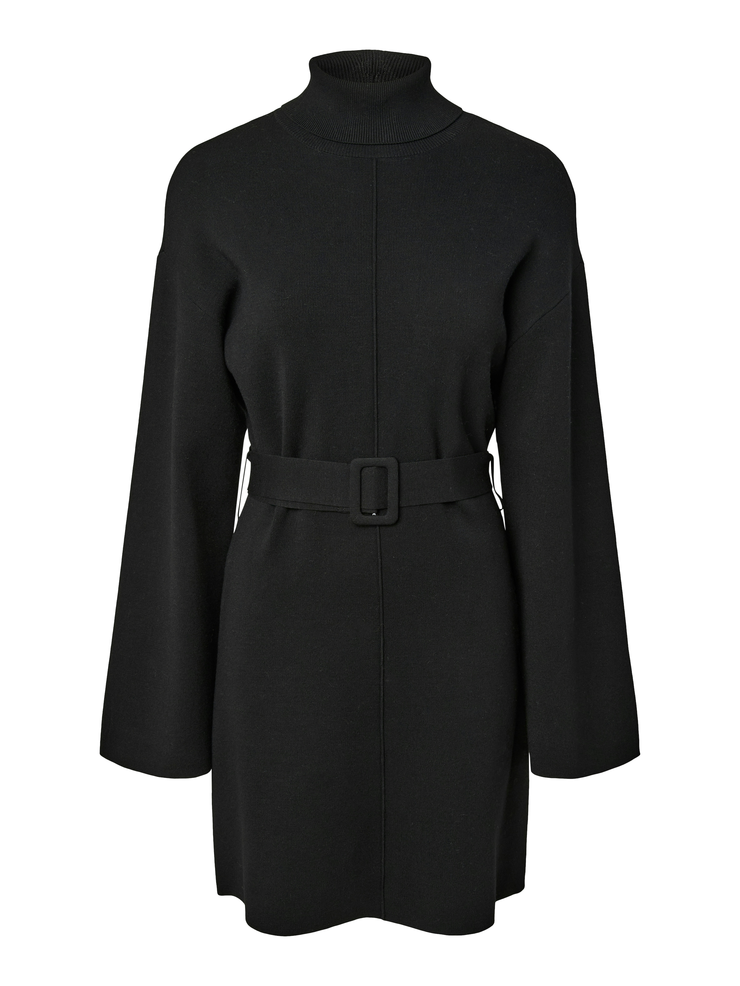 Y.A.S Strickkleid "YASHAFNI LS ROLL NECK KNIT DRESS NOOS" Viskosemischung