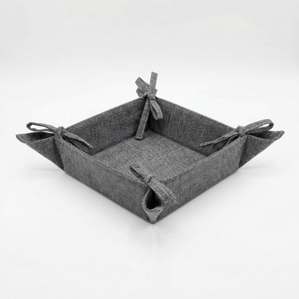 Home affaire Brotkorb "Brotkorb Grau 20x20cm"
