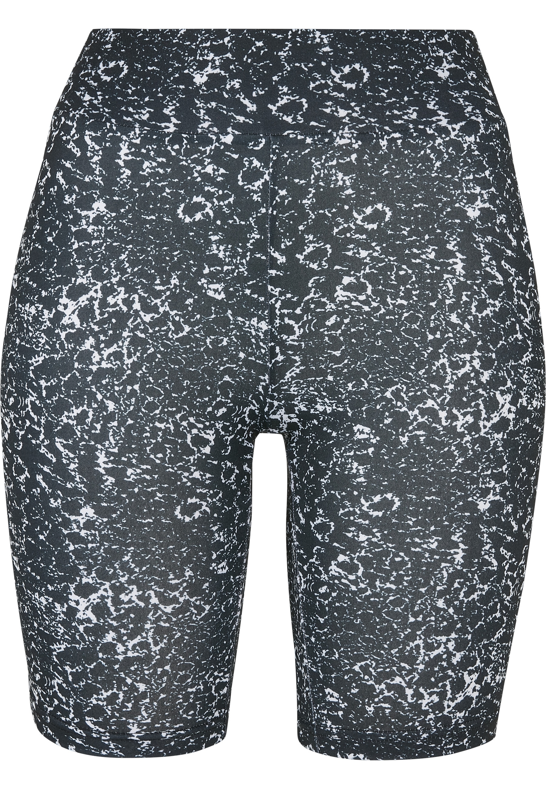 URBAN CLASSICS Fahrradhose "Urban Classics Damen Ladies Tie Dye High Waist Cycle Shorts"