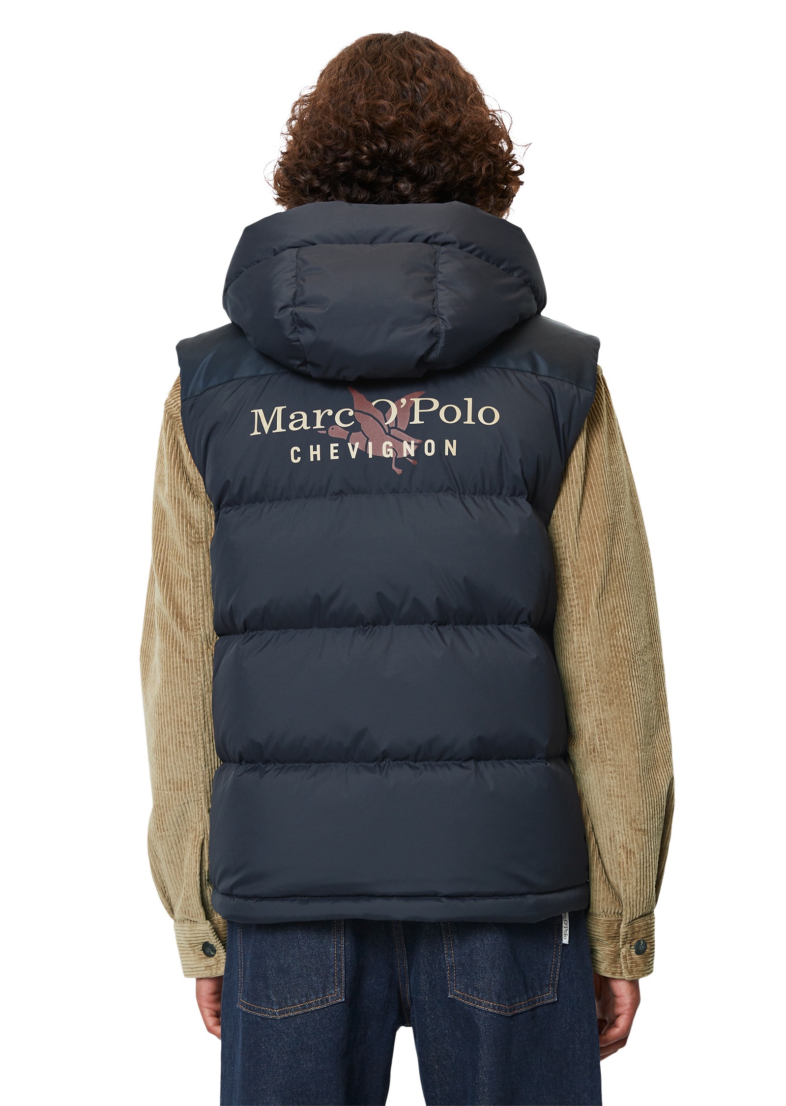 Marc O'Polo Steppweste »mit abnehmbarer Kapuze«