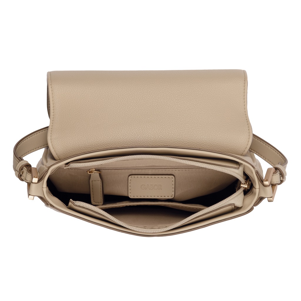 Gabor Umhängetasche »Devika« runde Formen sowie dekorative Seitenakzente mit Mini-Taschenanhänger