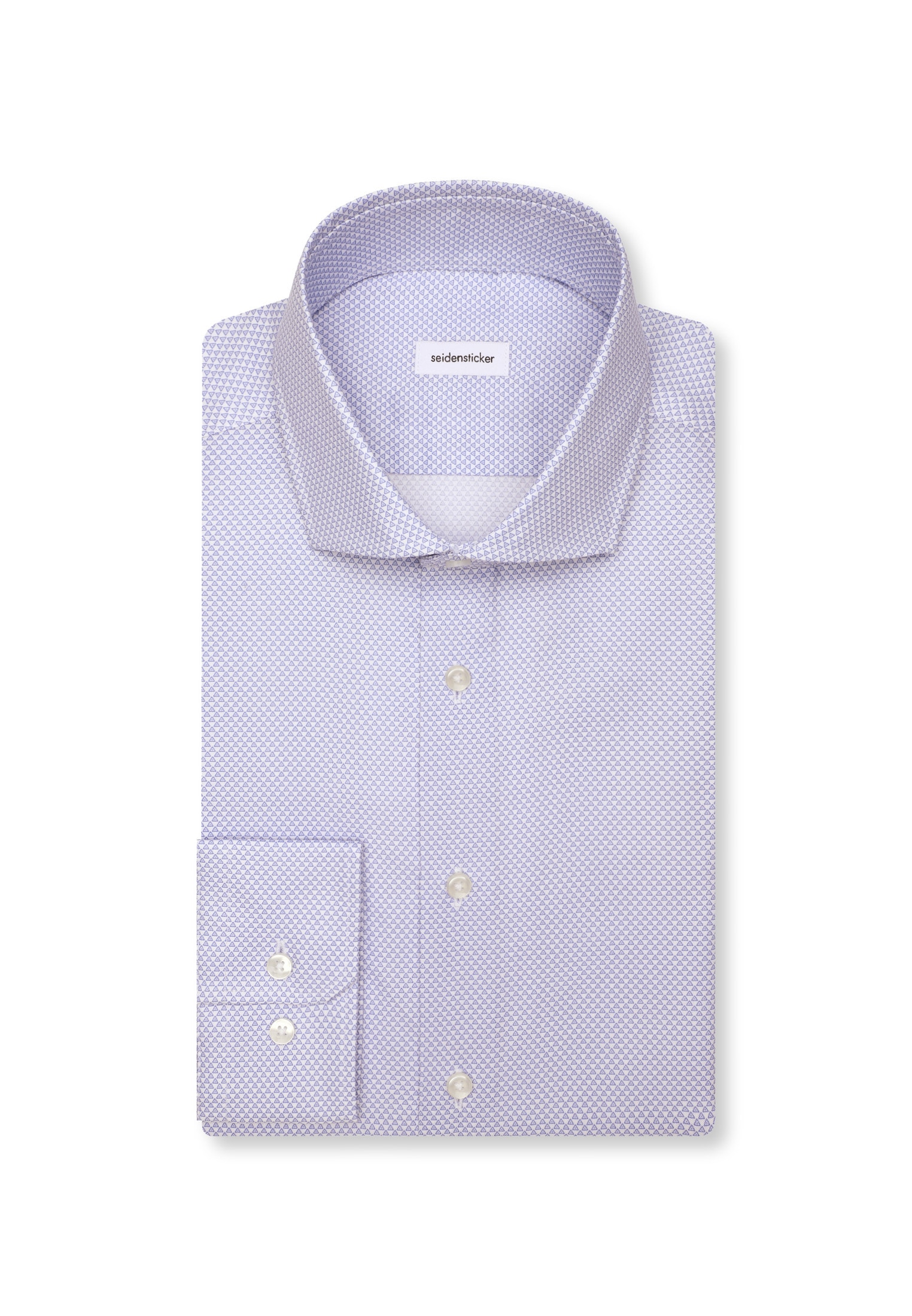 seidensticker Businesshemd »Schwarze Rose« Slim 1/1 Kentkragen Druck