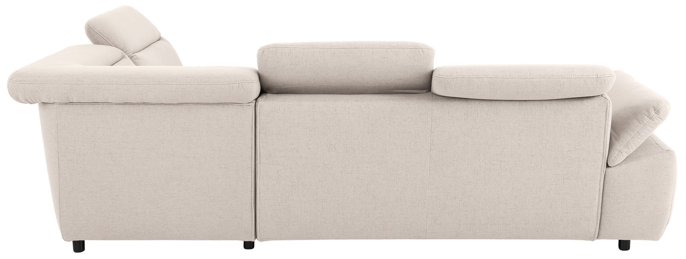Home affaire Ecksofa »Mauritius L-Form«, mit Ottomane, mit Kopfteil- und Armlehnverstellung