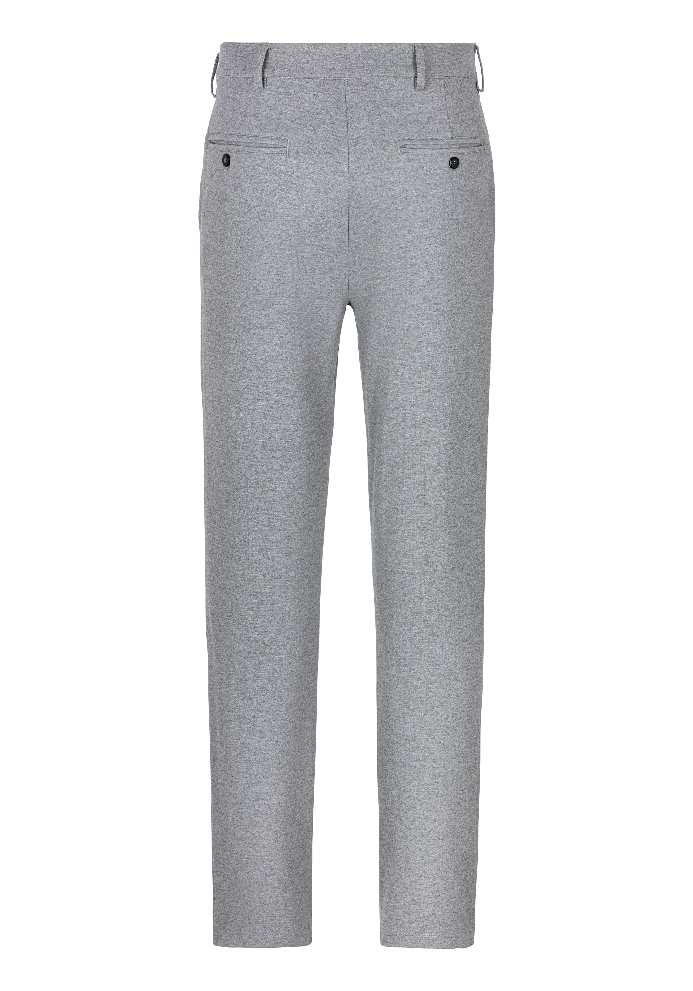 John Devin Regular-Fit Stretch Trousers Gray 34 3