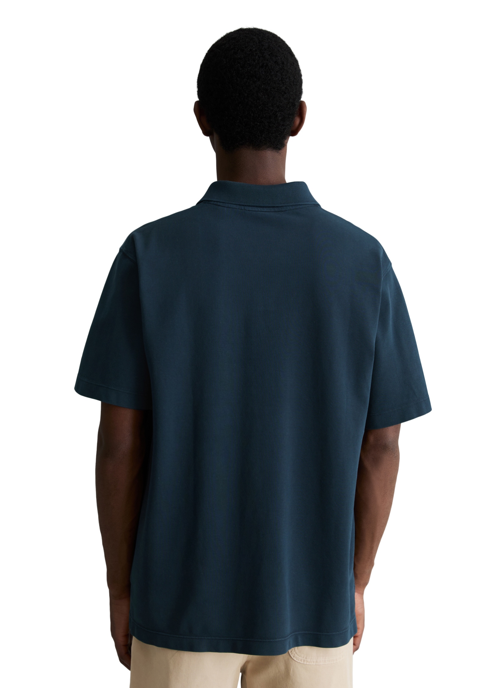 Marc O'Polo DENIM Poloshirt »aus reiner Bio-Baumwolle«