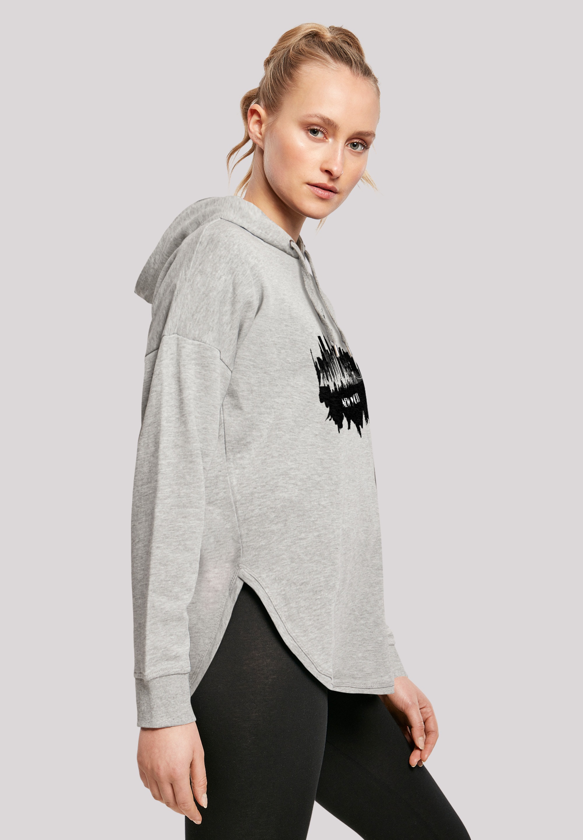 F4NT4STIC Kapuzenpullover »Cities Collection - New York skyline«, Print