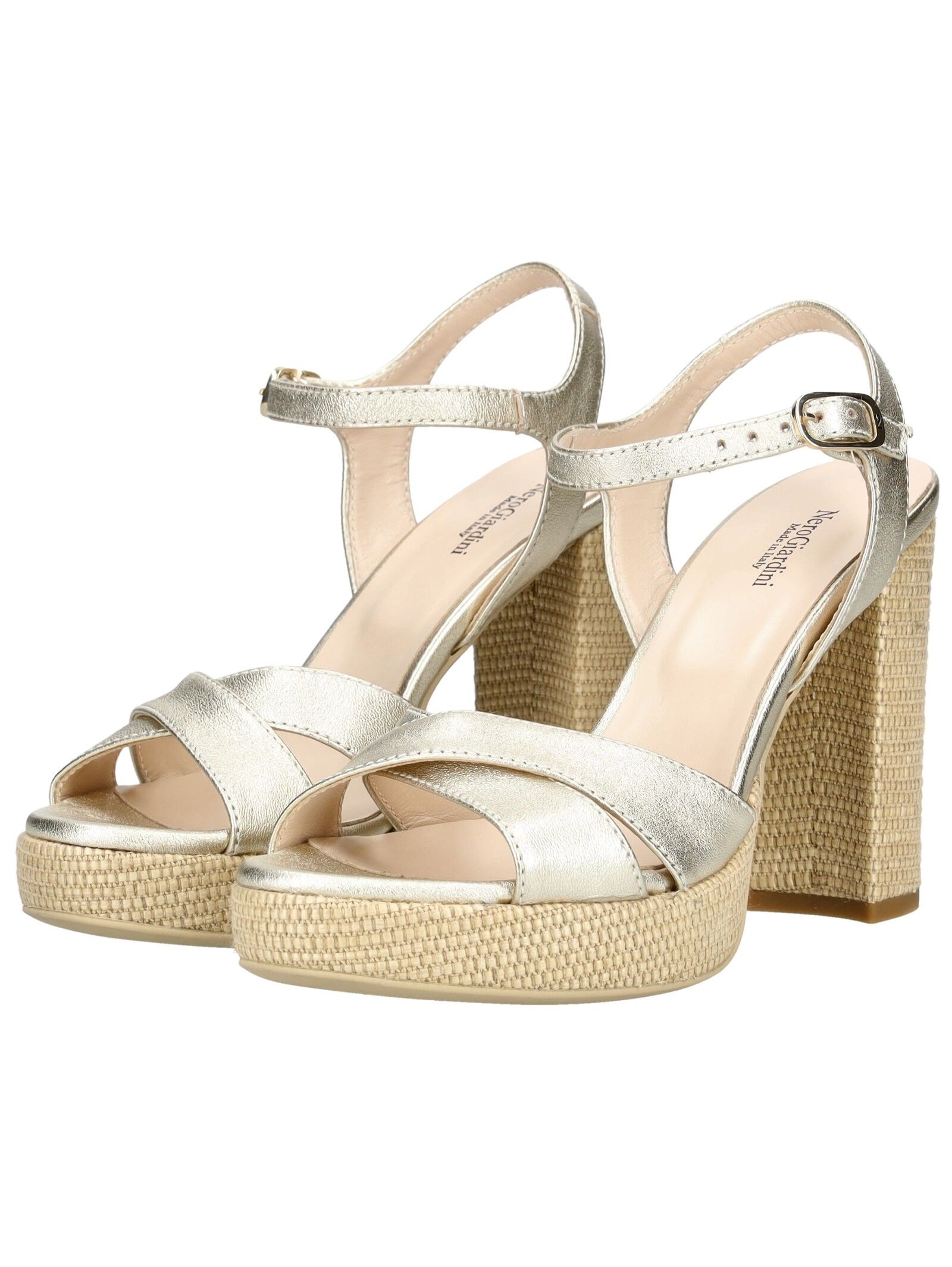 Nero Giardini High-Heel-Sandalette »Nero Giardini Sandalen Leder«