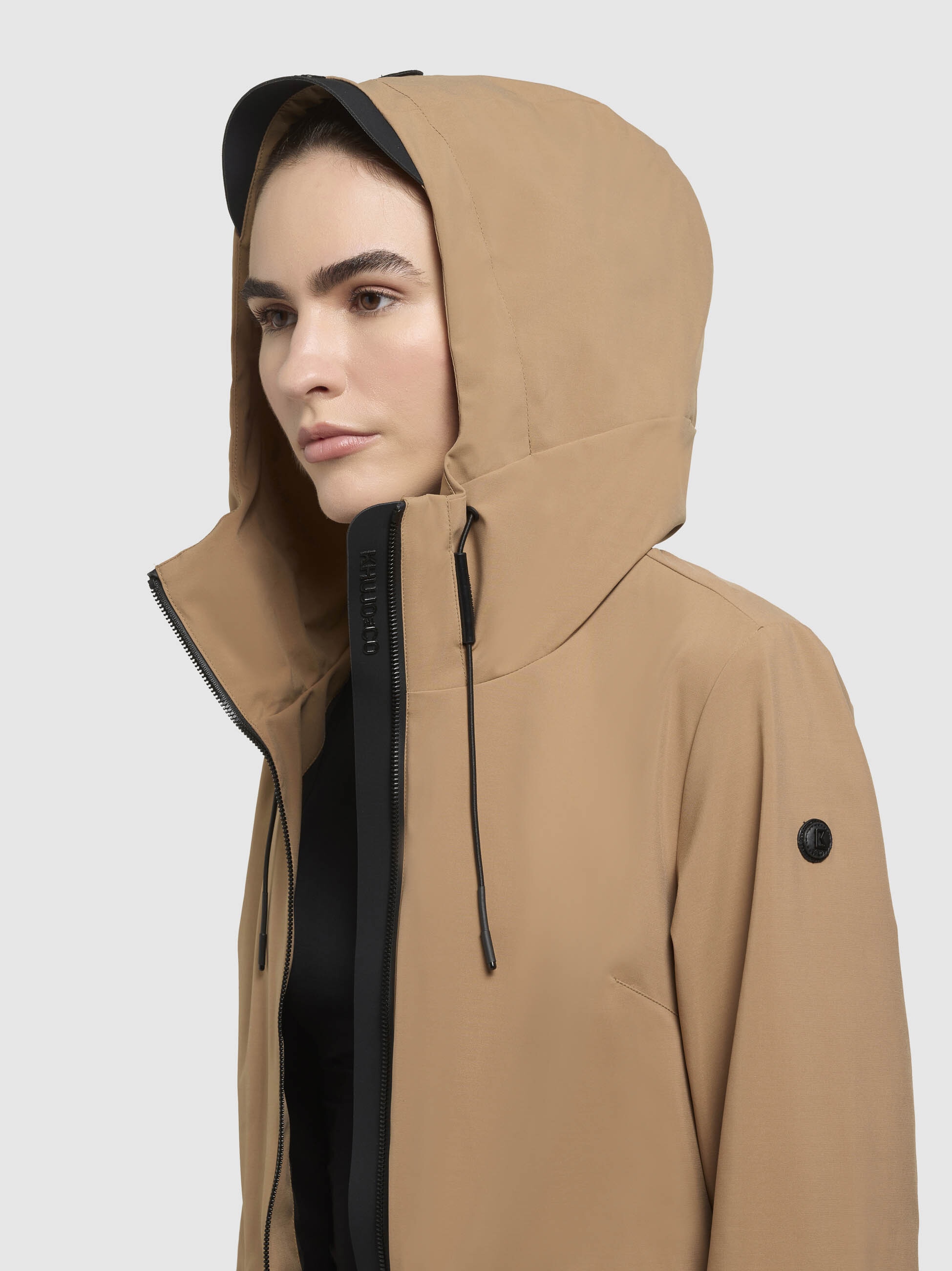 khujo Anorak »YONI«, mit Kapuze
