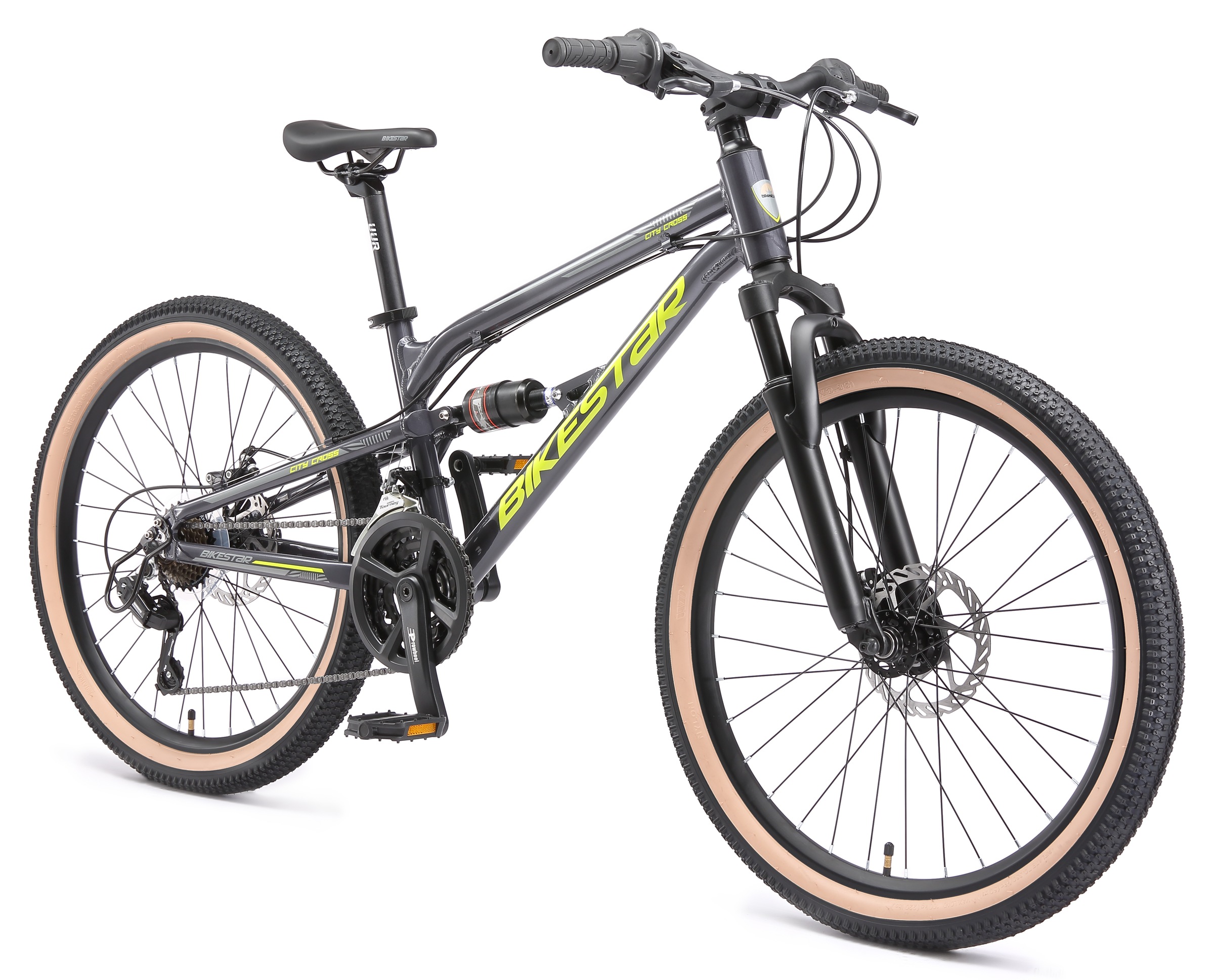 Bikestar Jugendfahrrad 21 Gang Shimano RD-TY21 Schaltwerk Kettenschaltung