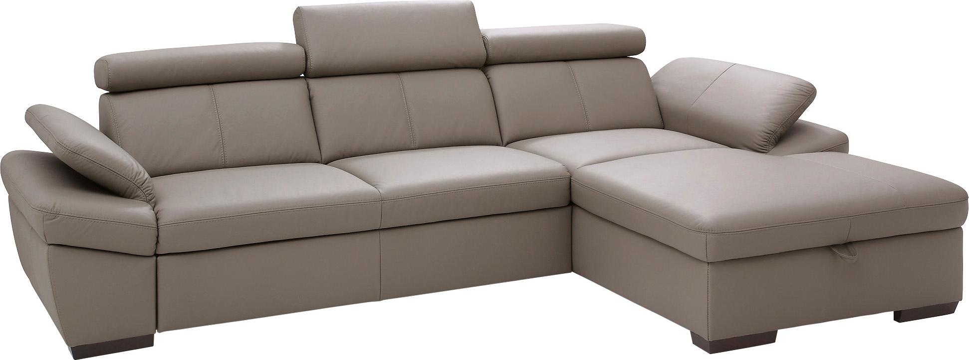 exxpo - sofa fashion Ecksofa "Salerno, Funktionssofa, Breite 280cm, hoher S günstig online kaufen
