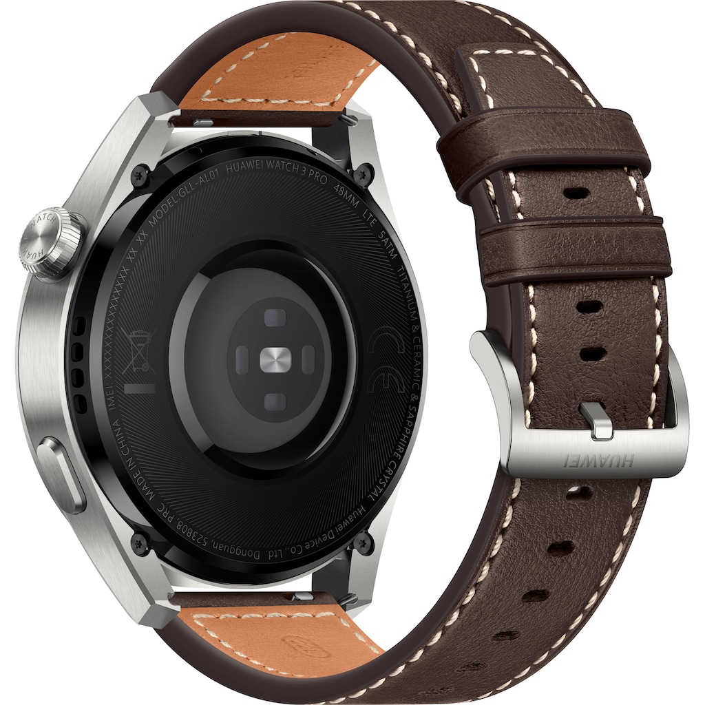 Huawei Smartwatch »WATCH 3 Pro Classic Galileo-L40E«, (Harmony OS 3 Jahre Herstellergarantie)