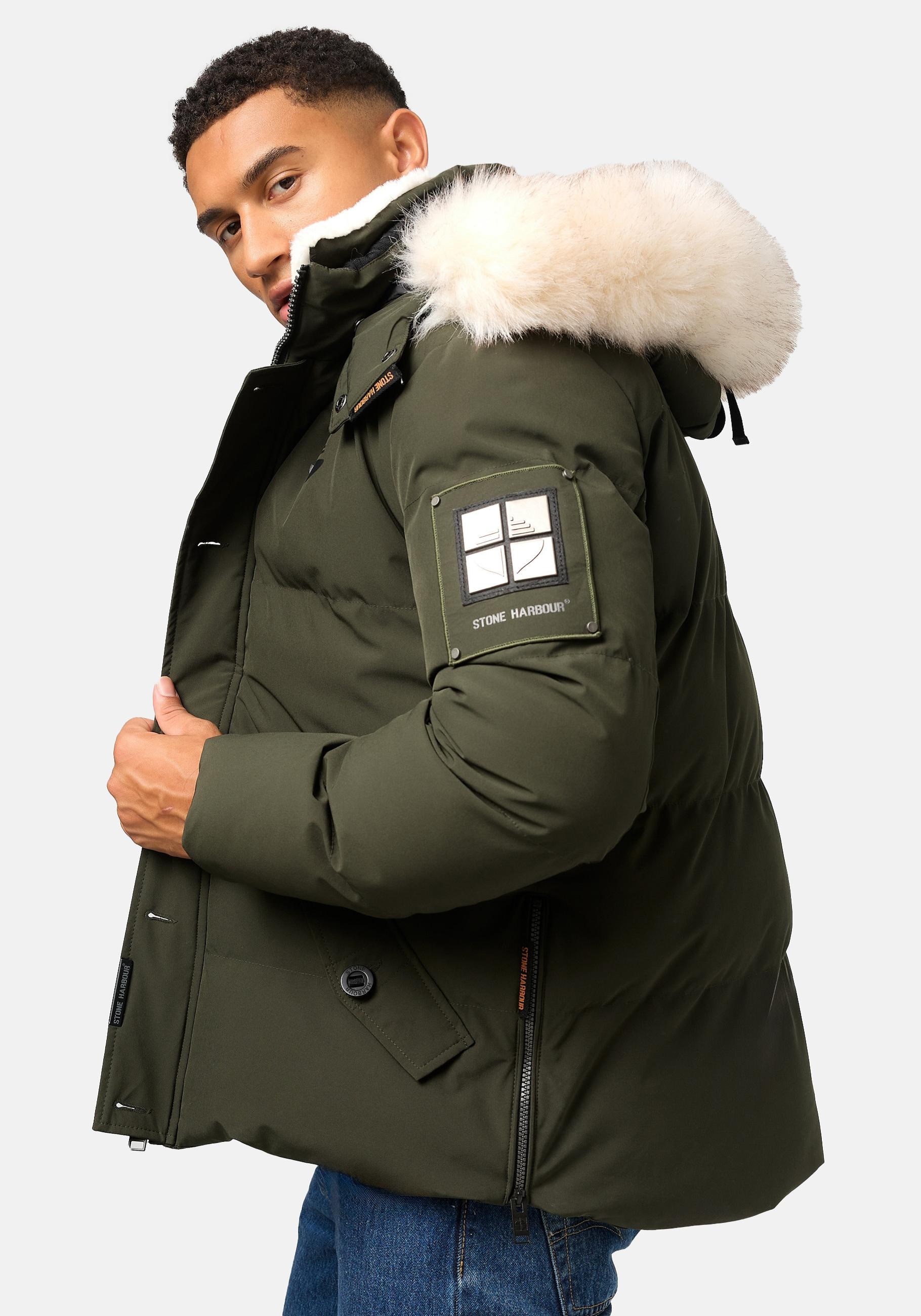 Stone Harbour Winterjacke "Halvaar", mit Kapuze, stylischer Winterparka mit günstig online kaufen