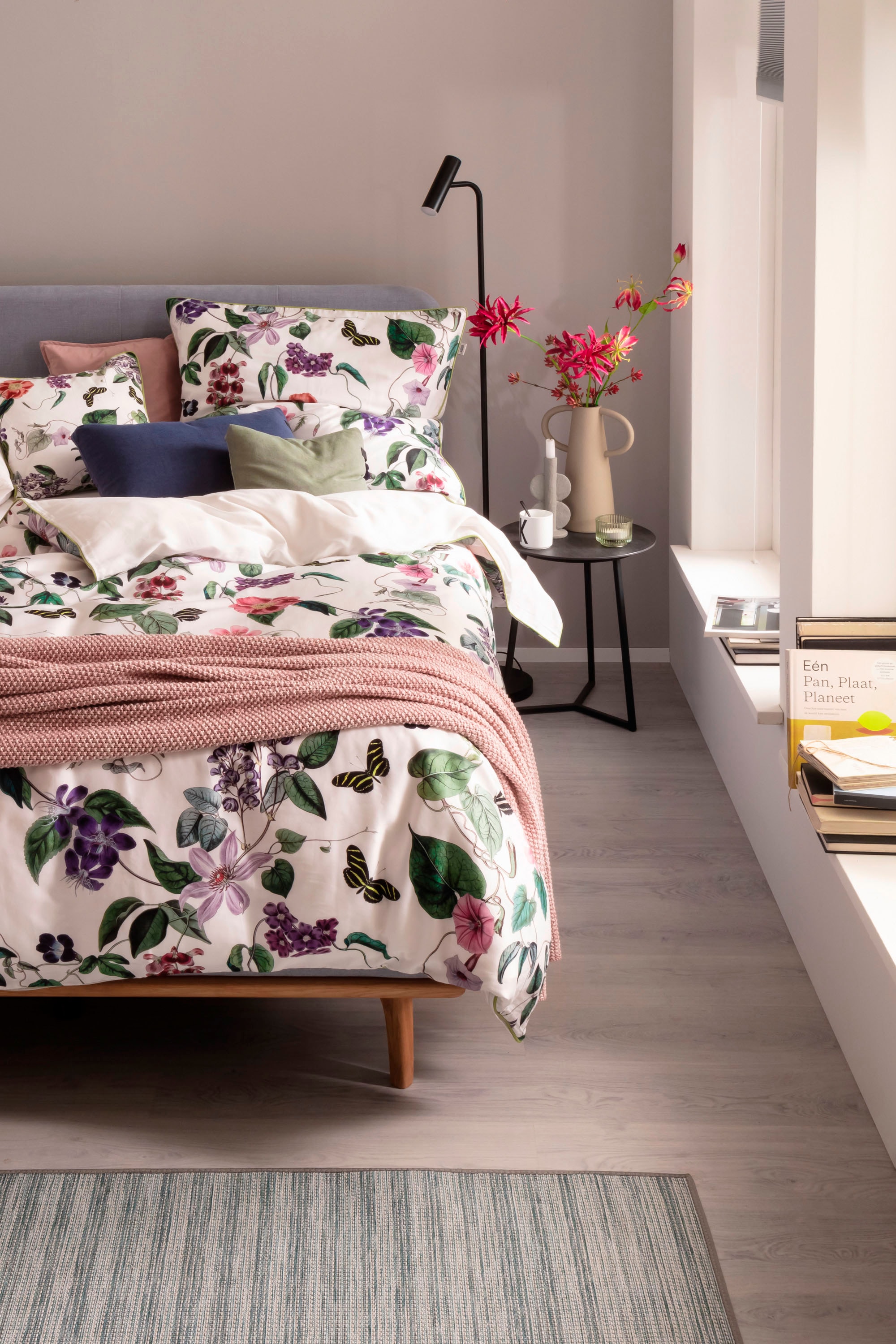 SCHÖNER WOHNEN-Kollektion Bettwäsche "Blossom" 2 Stk. mit Wendefunktion
