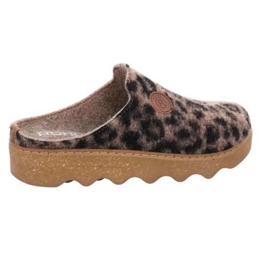 Rohde Pantoffel »Foggia-D«  Hausschuh, Winterschuh mit Filzsohle