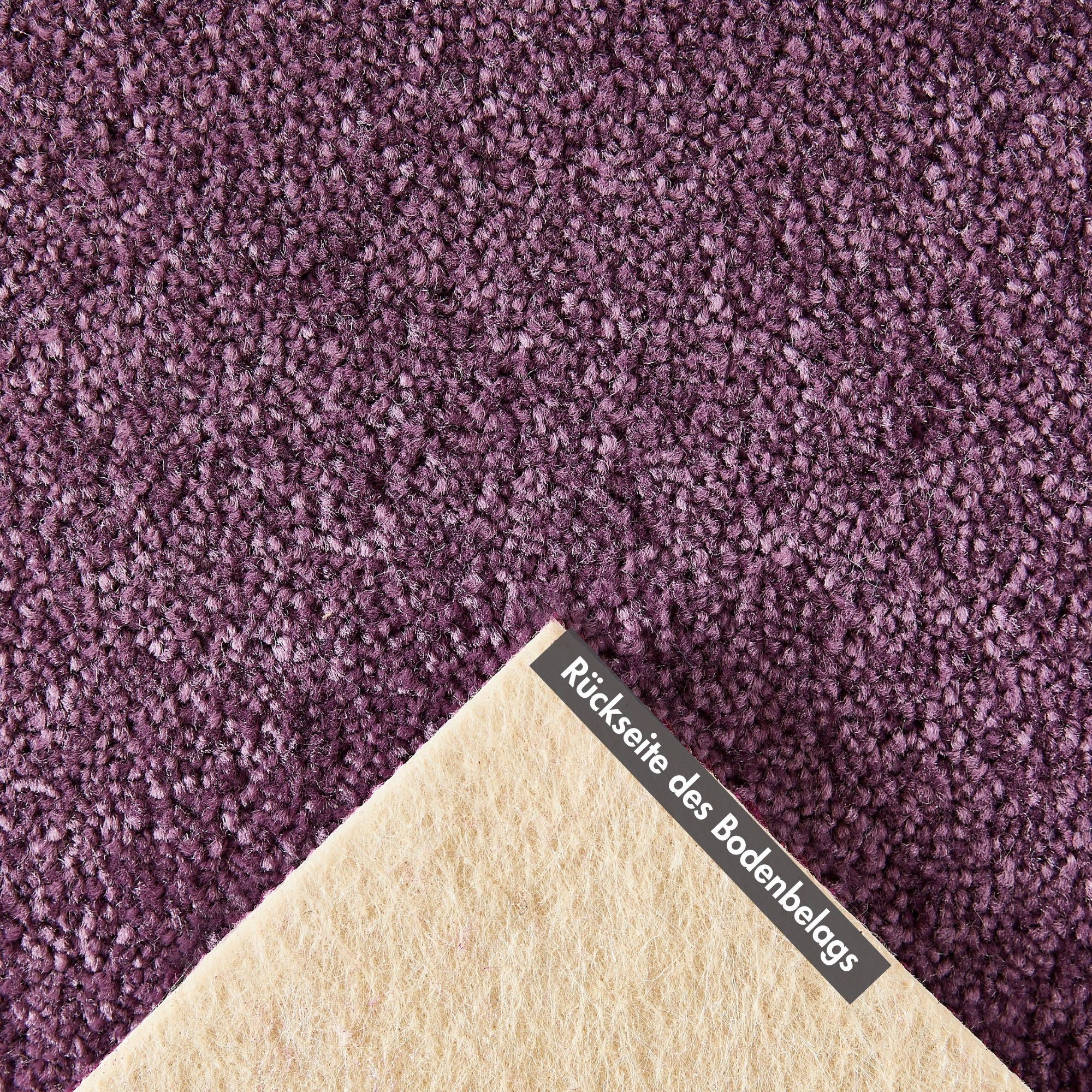 Andiamo Teppichboden »Bari, Frisee-Velours, Gesamthöhe ca. 12 mm, Luxusklasse LC3« rechteckig 21 mm Höhe Uni Farben, Breite 400 cm oder 500 cm, strapazierfähig & pflegeleicht