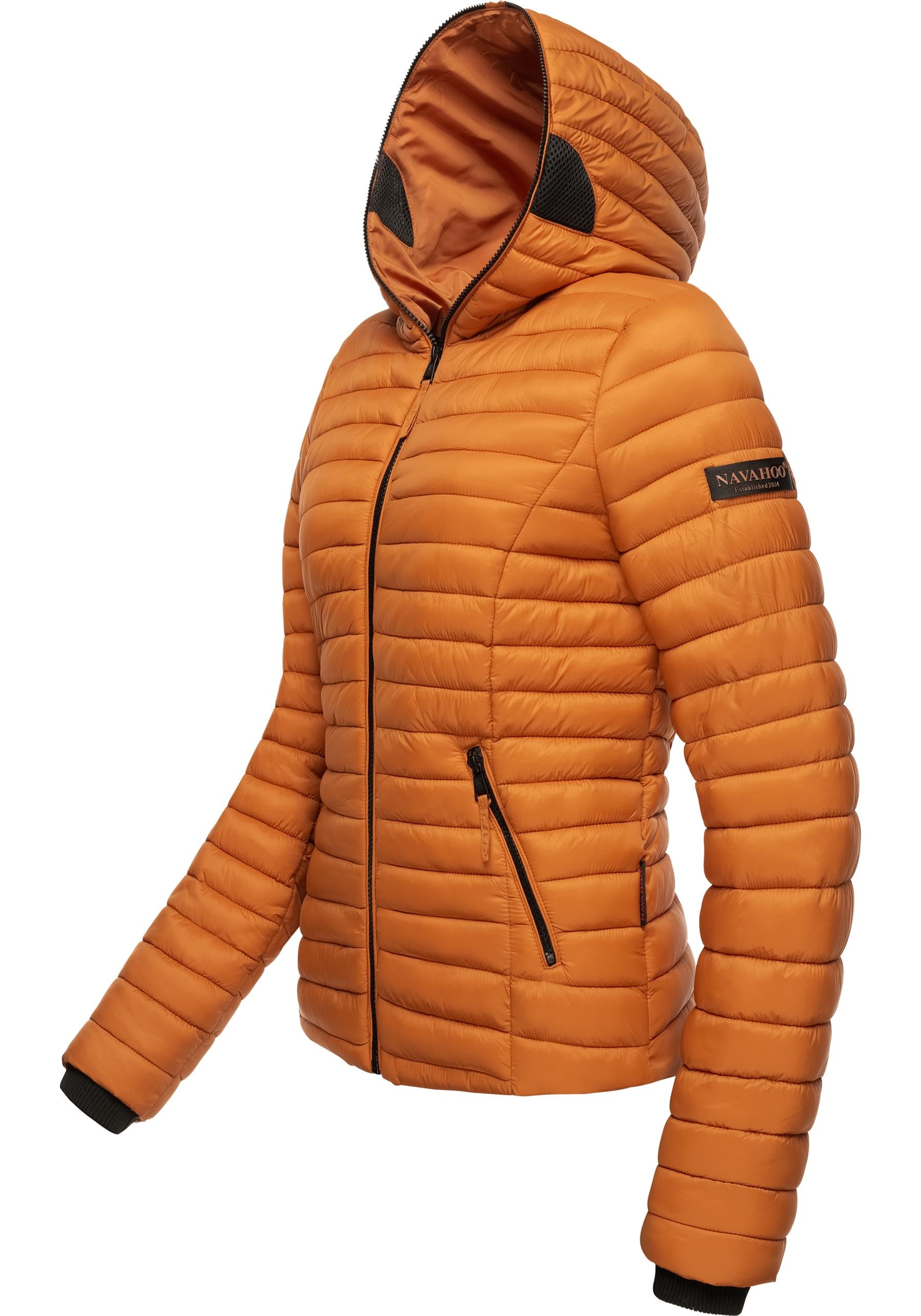 Navahoo Steppjacke "Kimuk", mit Kapuze, leichte Übergangsjacke mit Kapuze günstig online kaufen