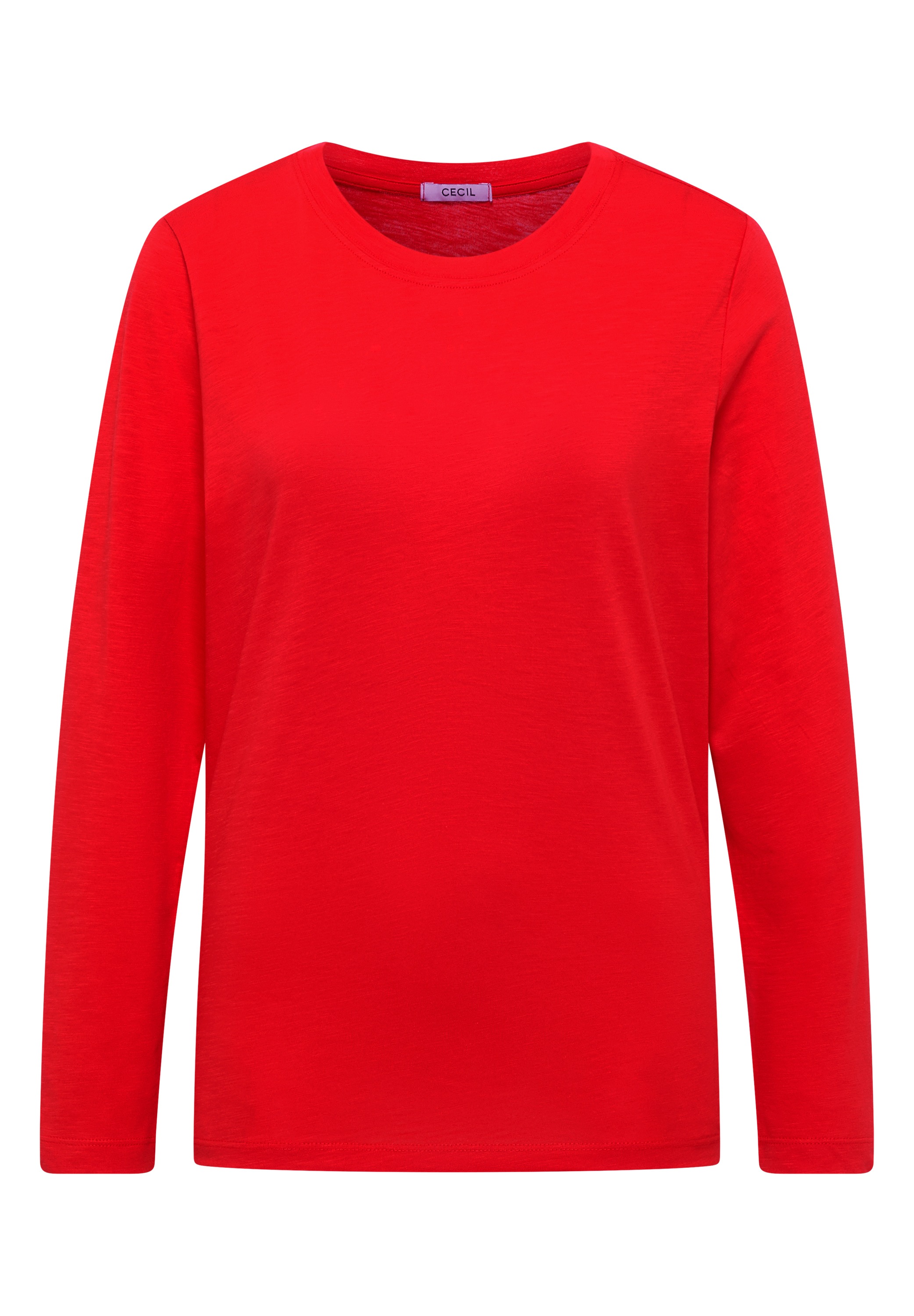 Cecil Langarmshirt aus reiner Baumwolle