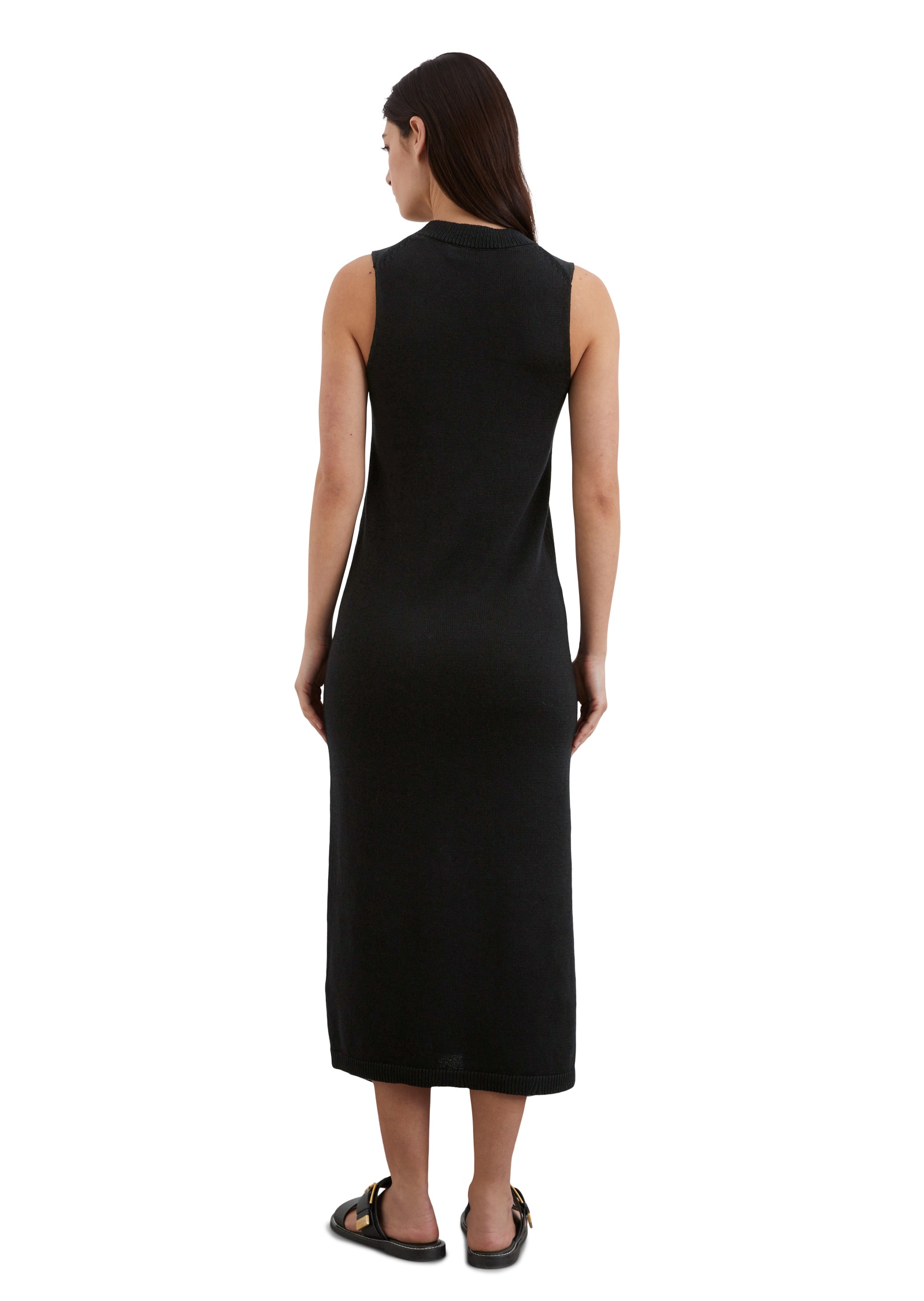 Marc O'Polo Strickkleid »aus Bio-Baumwolle-Leinen-Mix«