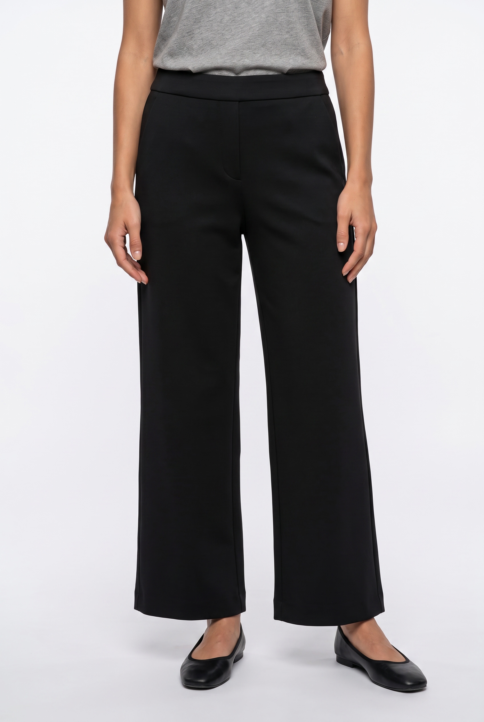 Comma Schlupfhose "Scuba" mit Gummizug mit Stretch