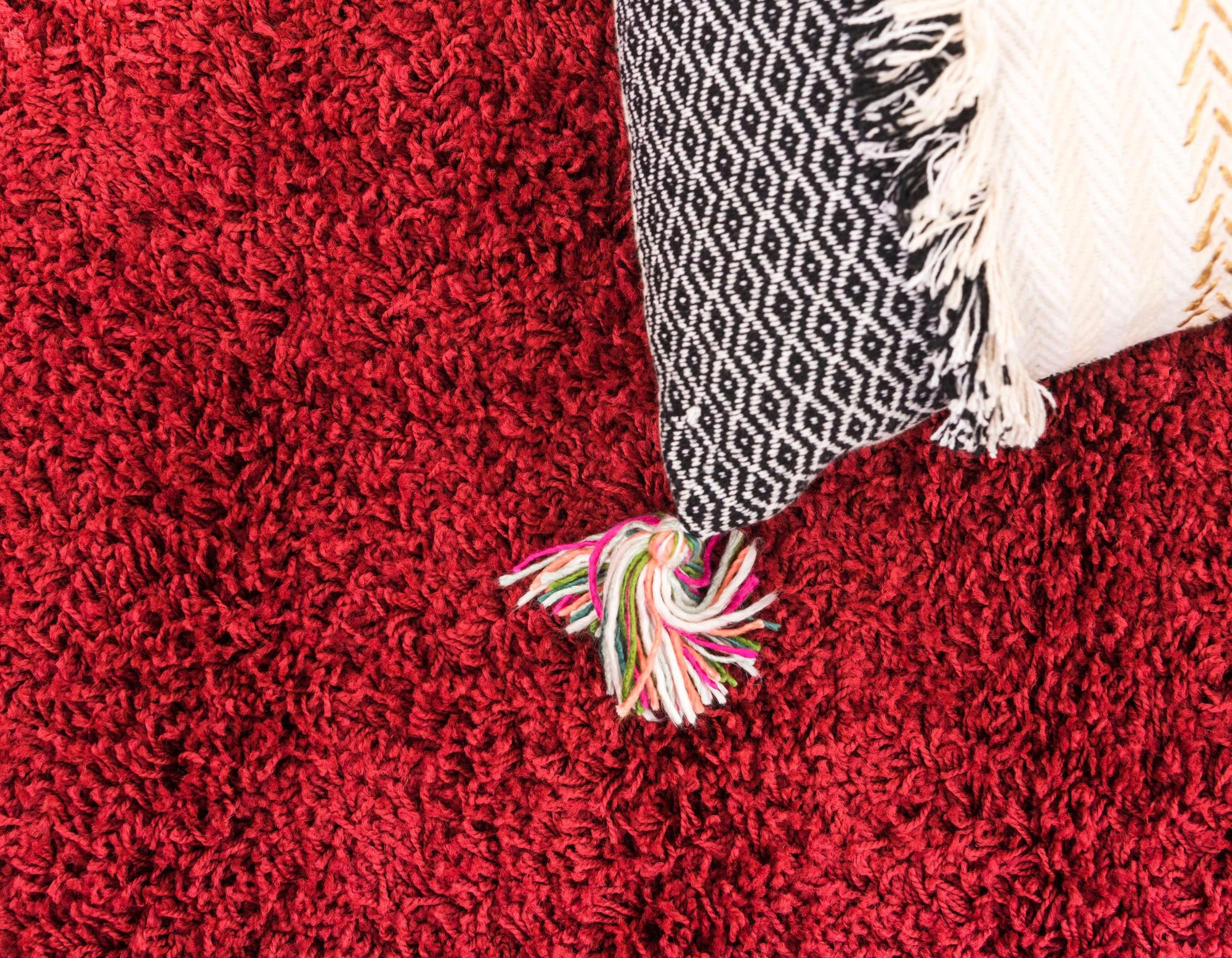 Myflair Möbel & Accessoires Hochflor-Läufer »Shaggy Shag Lagerräumung«, rechteckig, 38 mm Höhe, Teppich-Läufer, gewebt, Uni Farben, ideal im Flur & Schlafzimmer