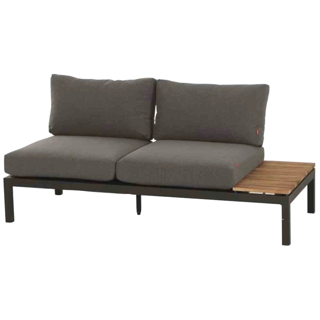 Siena Garden Loungesofa »Alvida«, (Loungebank links, 2-Sitzer, BxTxH: 172x80x70 cm)