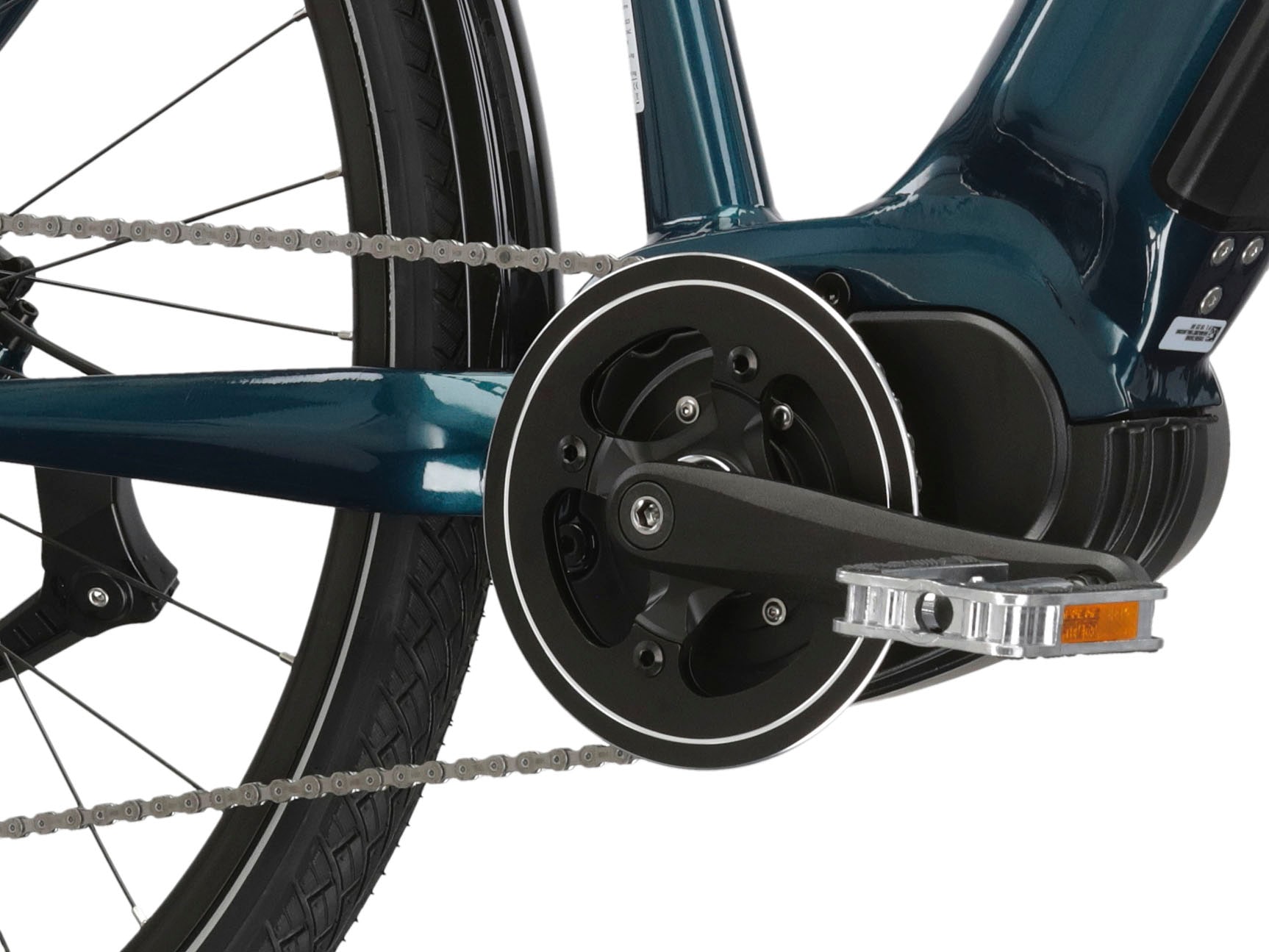 Kross E-Bike »KROSS E-Trekkingrad Damen Trans 5.0 28" türkis 9 Gänge«, 9 Gang, Shimano, ALIVIO M3100, Mittelmotor 250 W