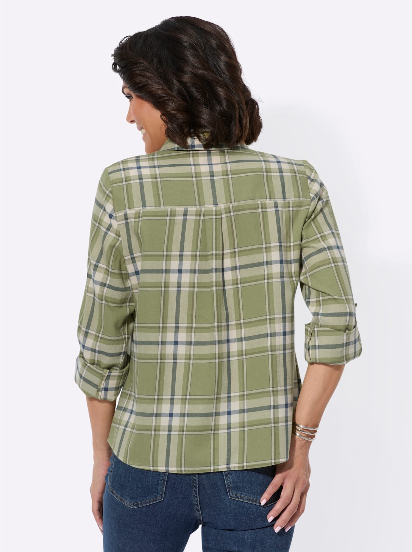 Thumbnail - Casual Looks Flanellbluse