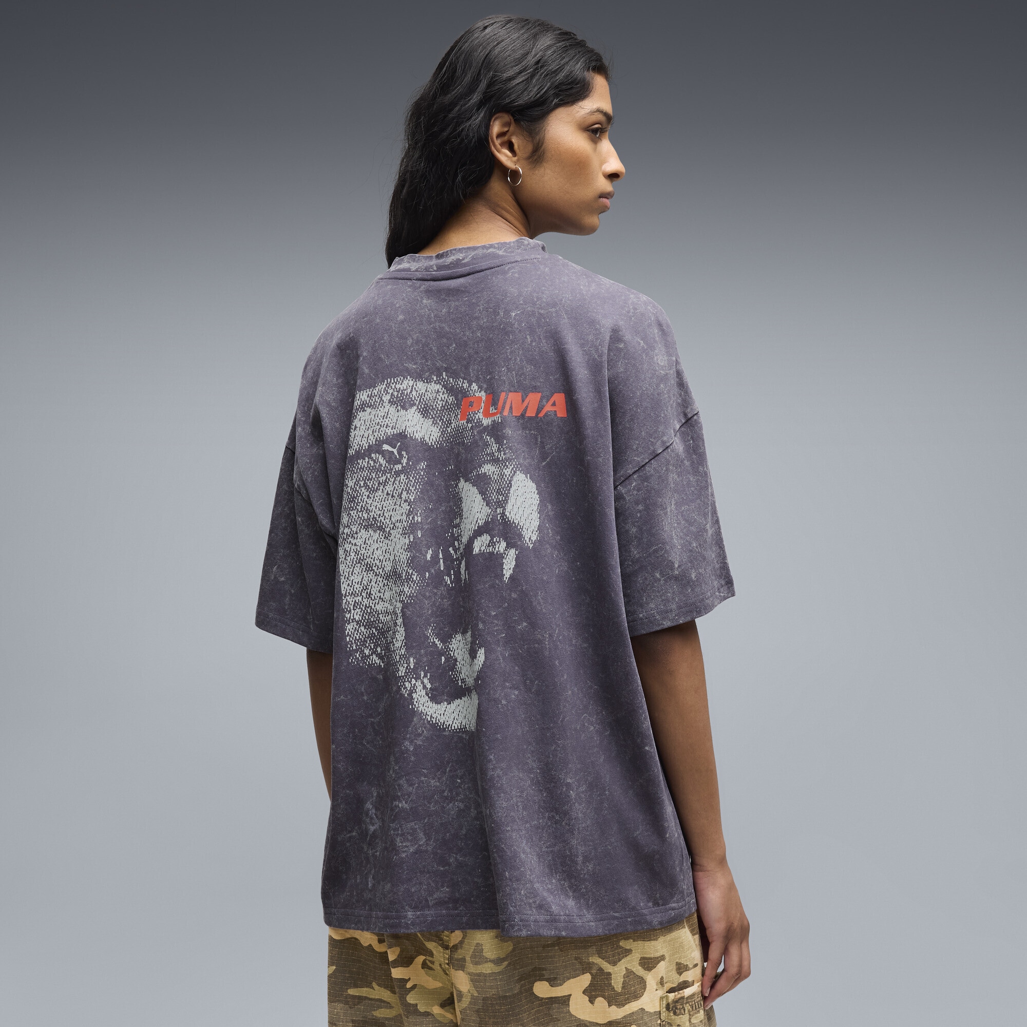 PUMA T-Shirt »FUTURE.PUMA.ARCHIVE Washed Oversized Graphic T-Shirt Damen«