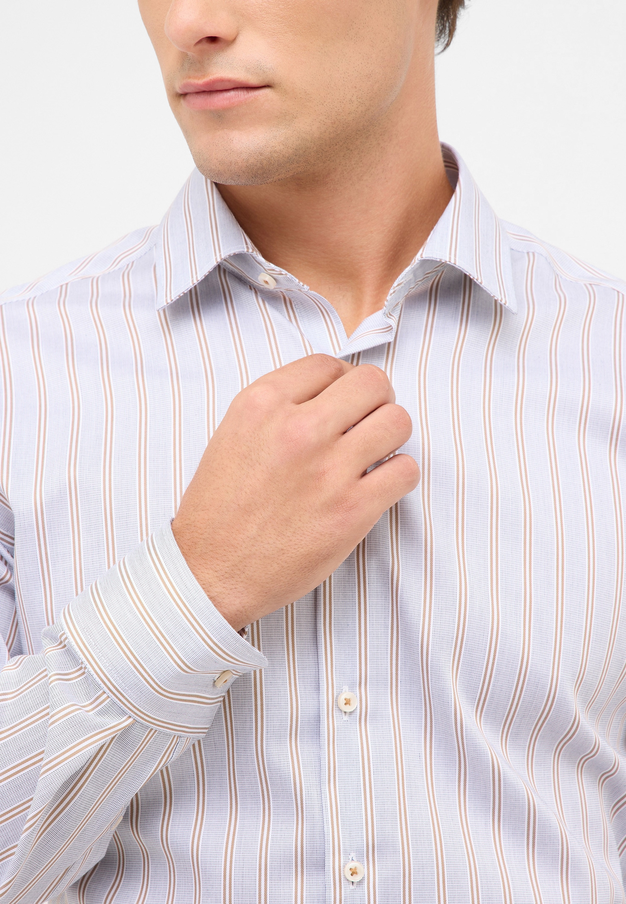 Eterna Langarmhemd »SLIM FIT«, NON IRON (bügelfrei)