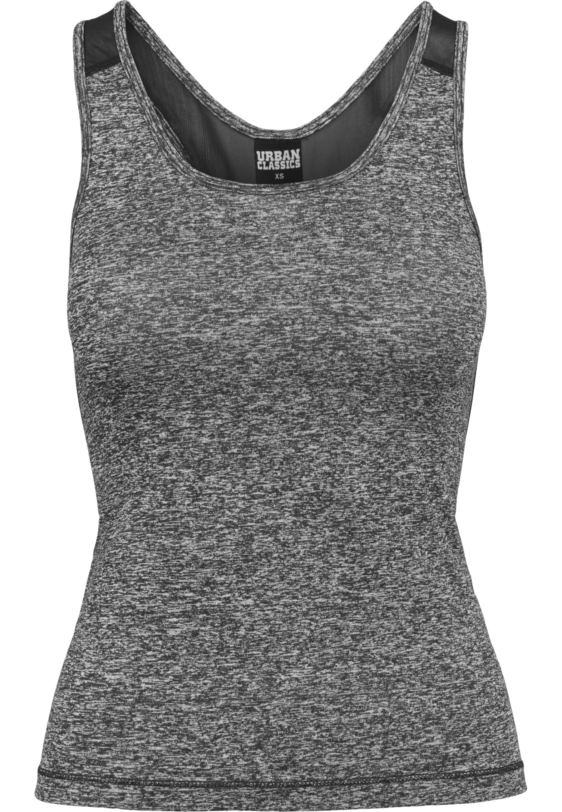 URBAN CLASSICS Tanktop "Urban Classics Damen Ladies Active Melange Training günstig online kaufen