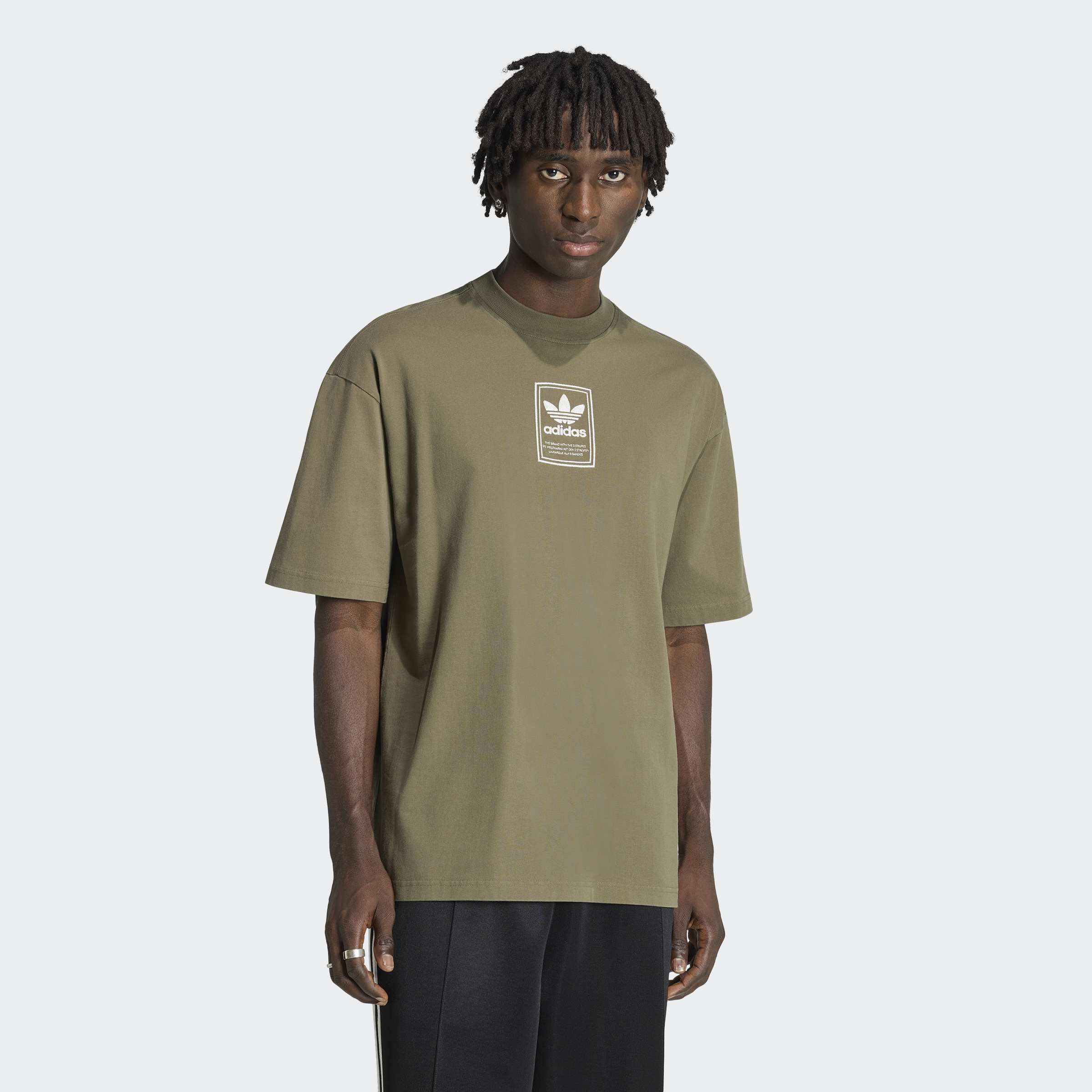 adidas Originals T-Shirt "ELEVATED GFX" mit regulärem Schnitt, ohne Verschluss, aus Single Jersey