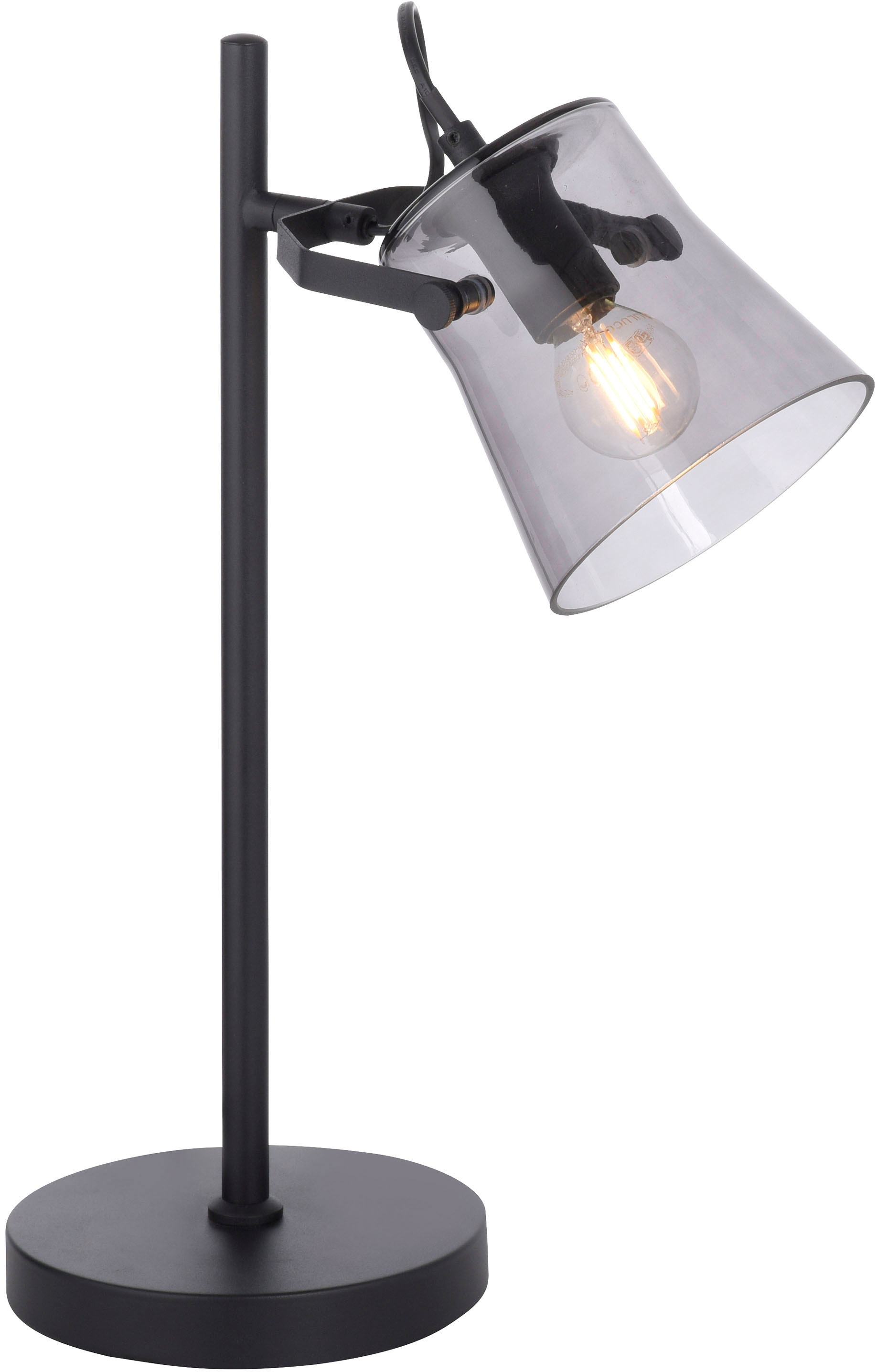 JUST LIGHT Tischleuchte »TINULA«, 1 flammig, Leuchtmittel E14 | ohne Leuchtmittel, ExklusiveE14, Schalter, Schnurschalter
