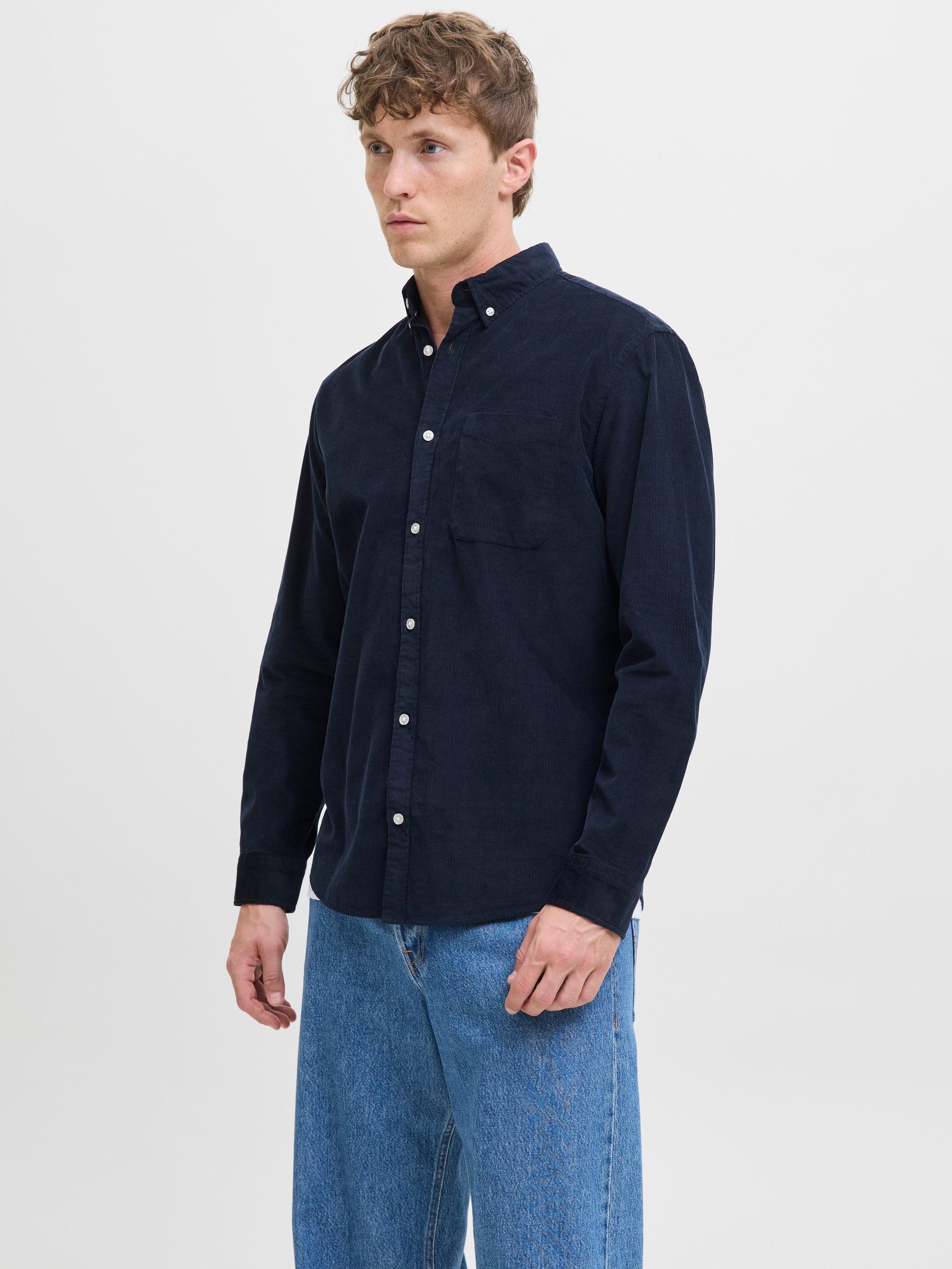 Jack & Jones Langarmhemd »JJECLASSIC CORD SHIRT L/S SN«