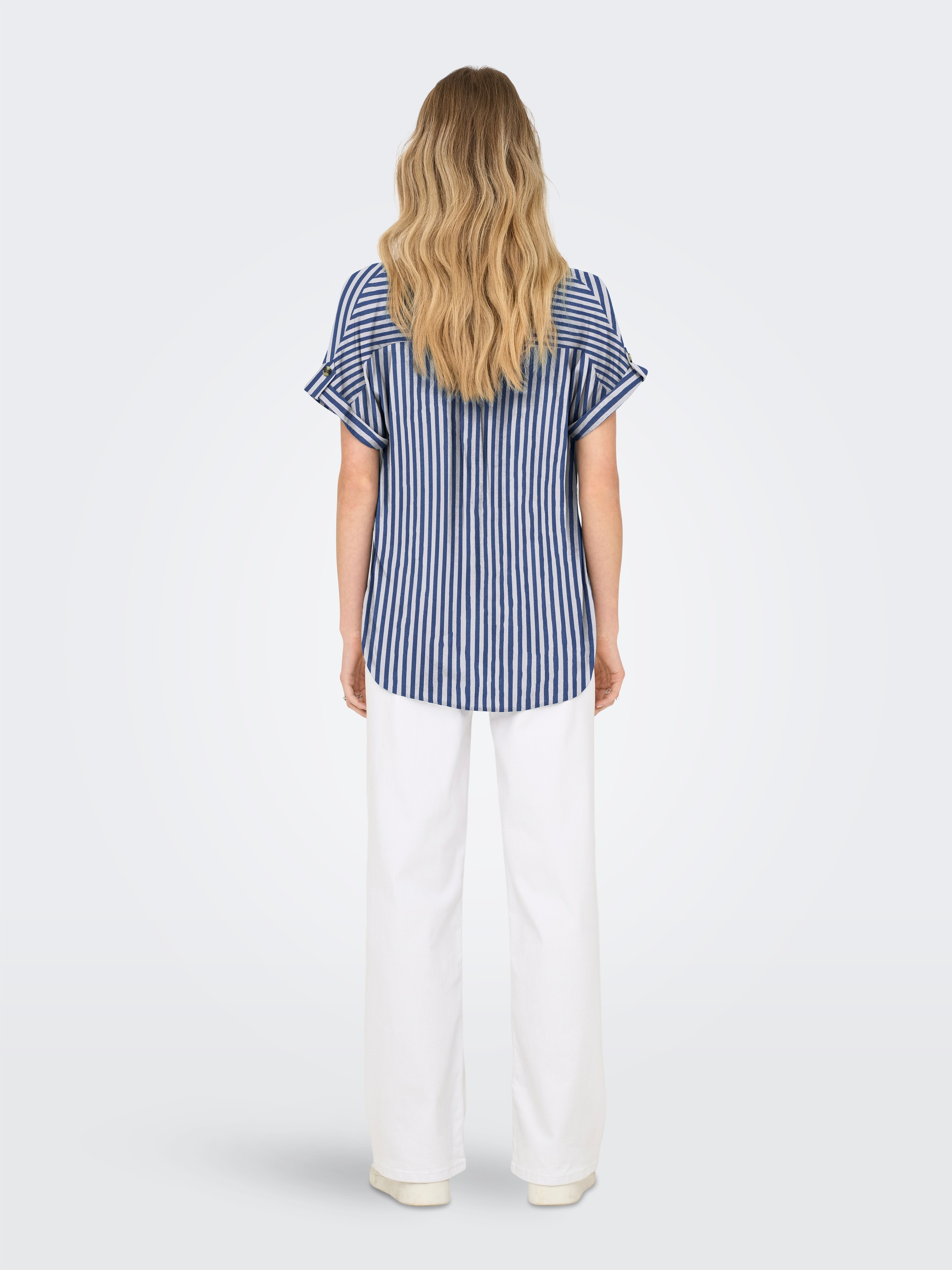 ONLY Kurzarmbluse "ONLYASMIN SHIRT S/S WVN NOOS" günstig online kaufen