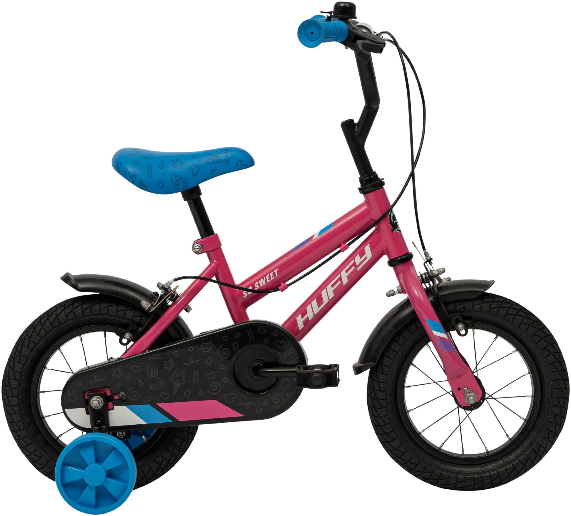 HUFFY Kinderfahrrad "So Sweet", 20cm, 12 Zoll (30,48cm) hinten: 12 Zoll (30,48cm)rosa, Fahrräder