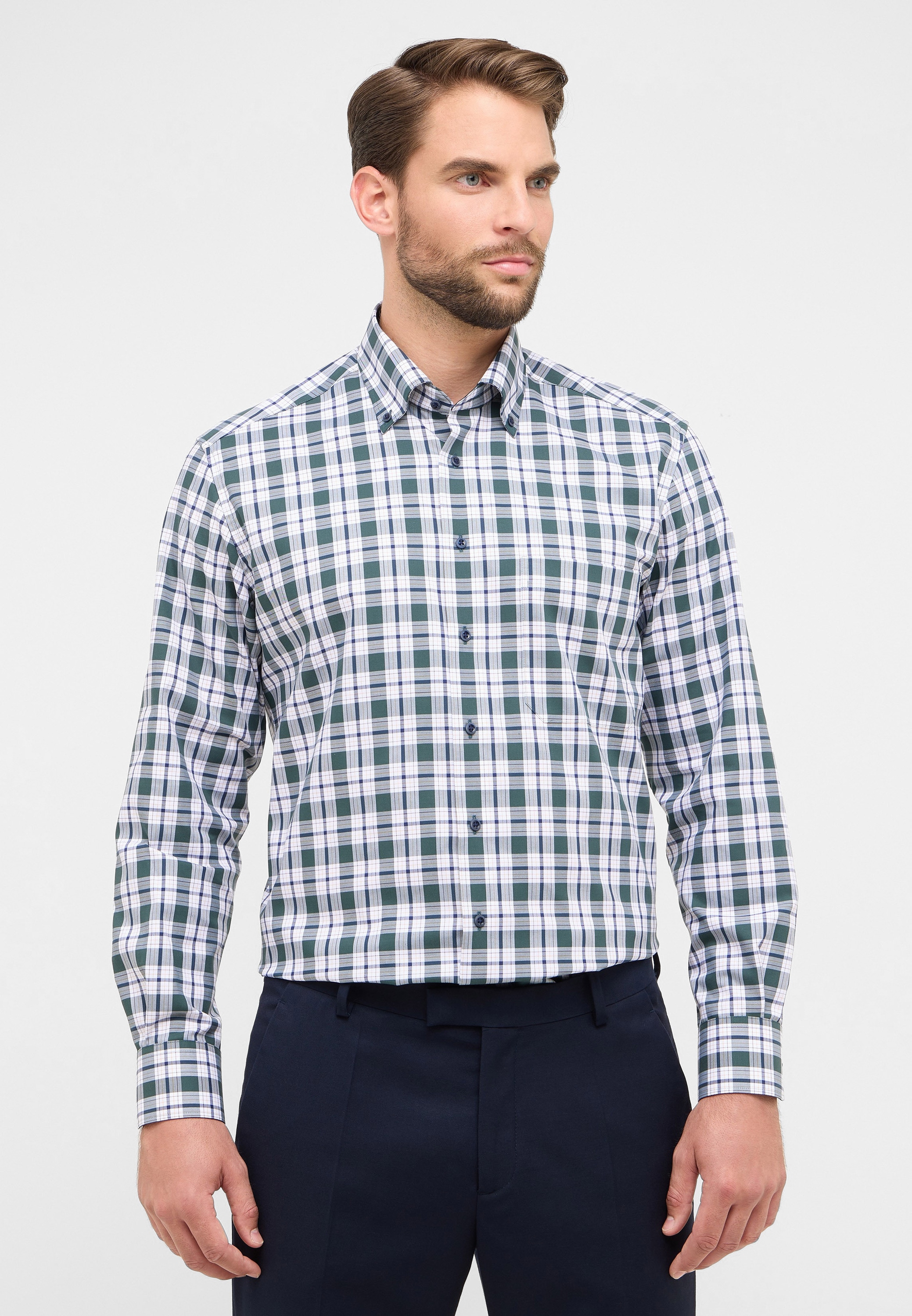 Eterna Langarmhemd "COMFORT FIT", NON IRON (bügelfrei) günstig online kaufen