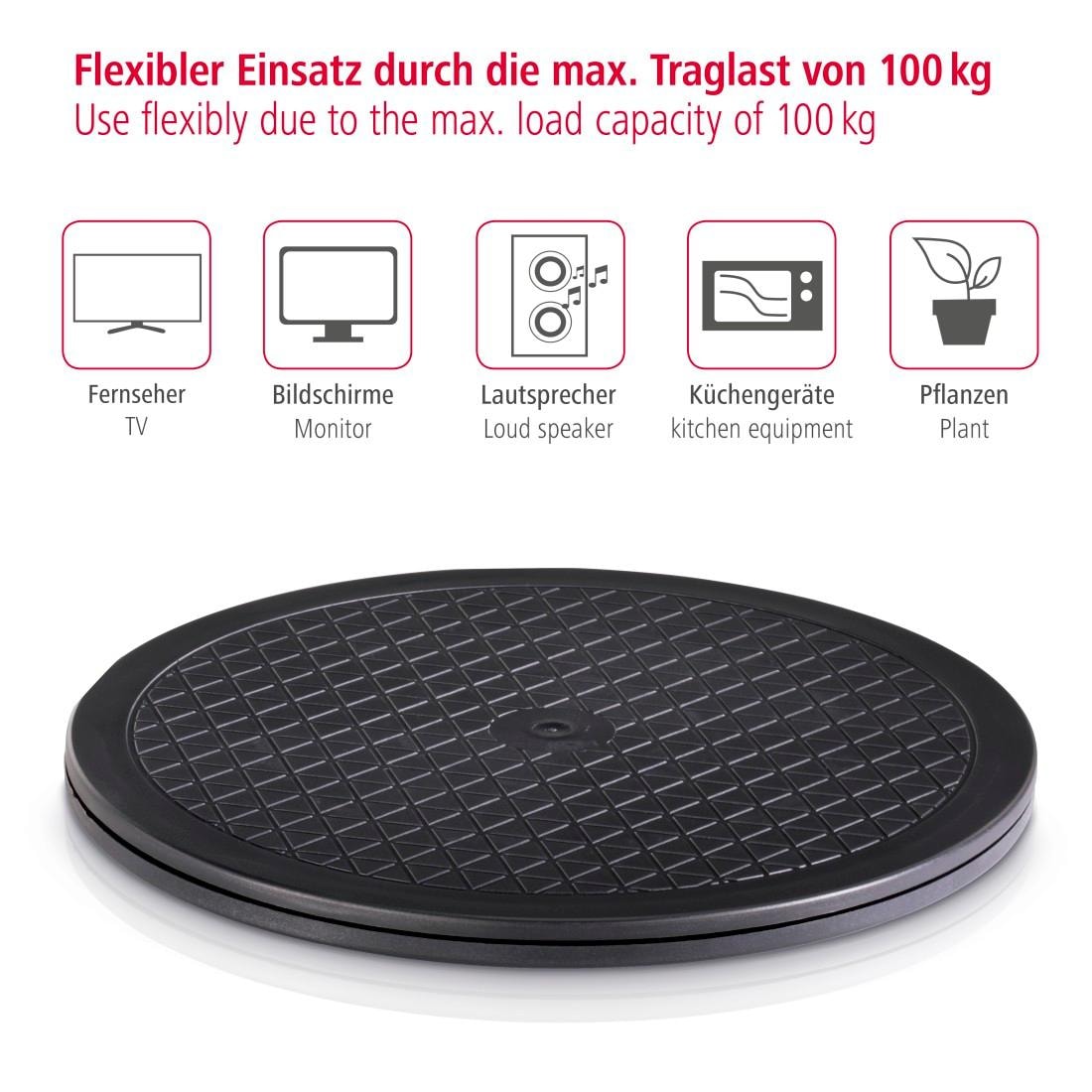 Hama TV-Standfuß »Universal-Drehteller XL«