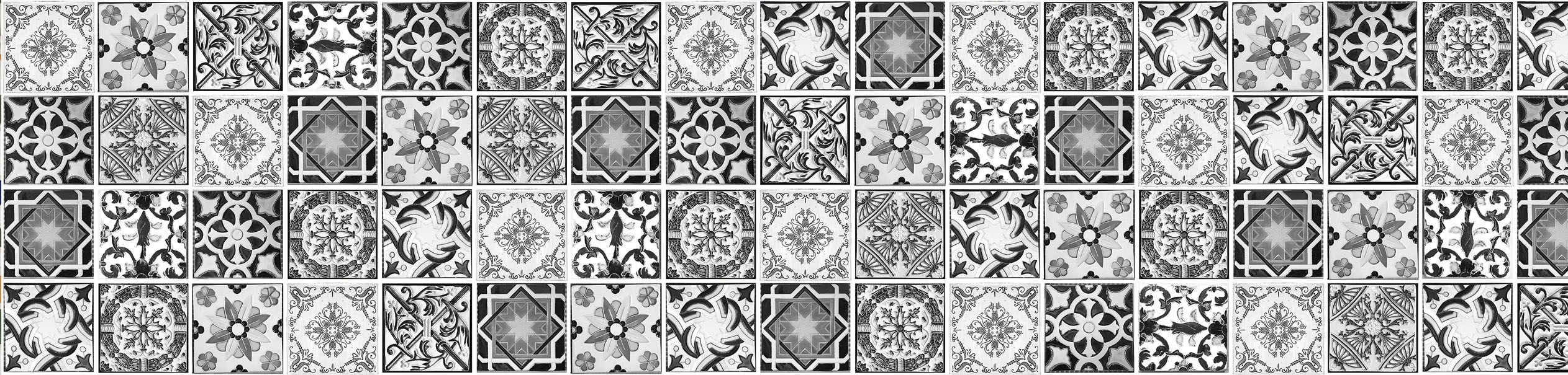 EXPRESS KÜCHEN Küchenrückwand "Retro 1", B/H: 240cm x 55,9cm, grau, Spritzschutzwände