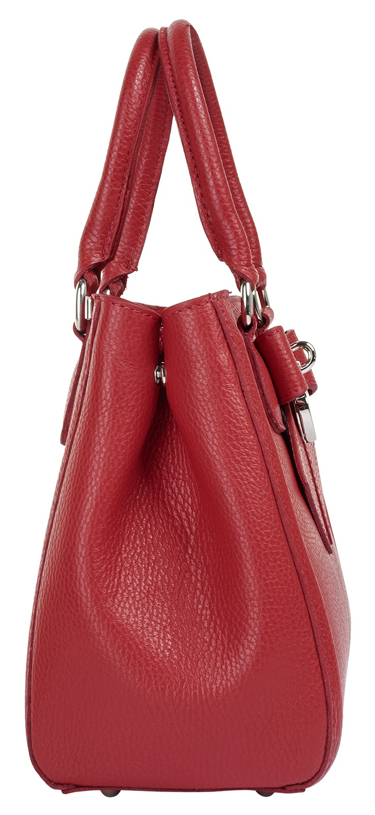 Cluty Henkeltasche »CLUTY Damen SOLCUORE echt Leder, Made in Italy« echt Leder, Made in Italy