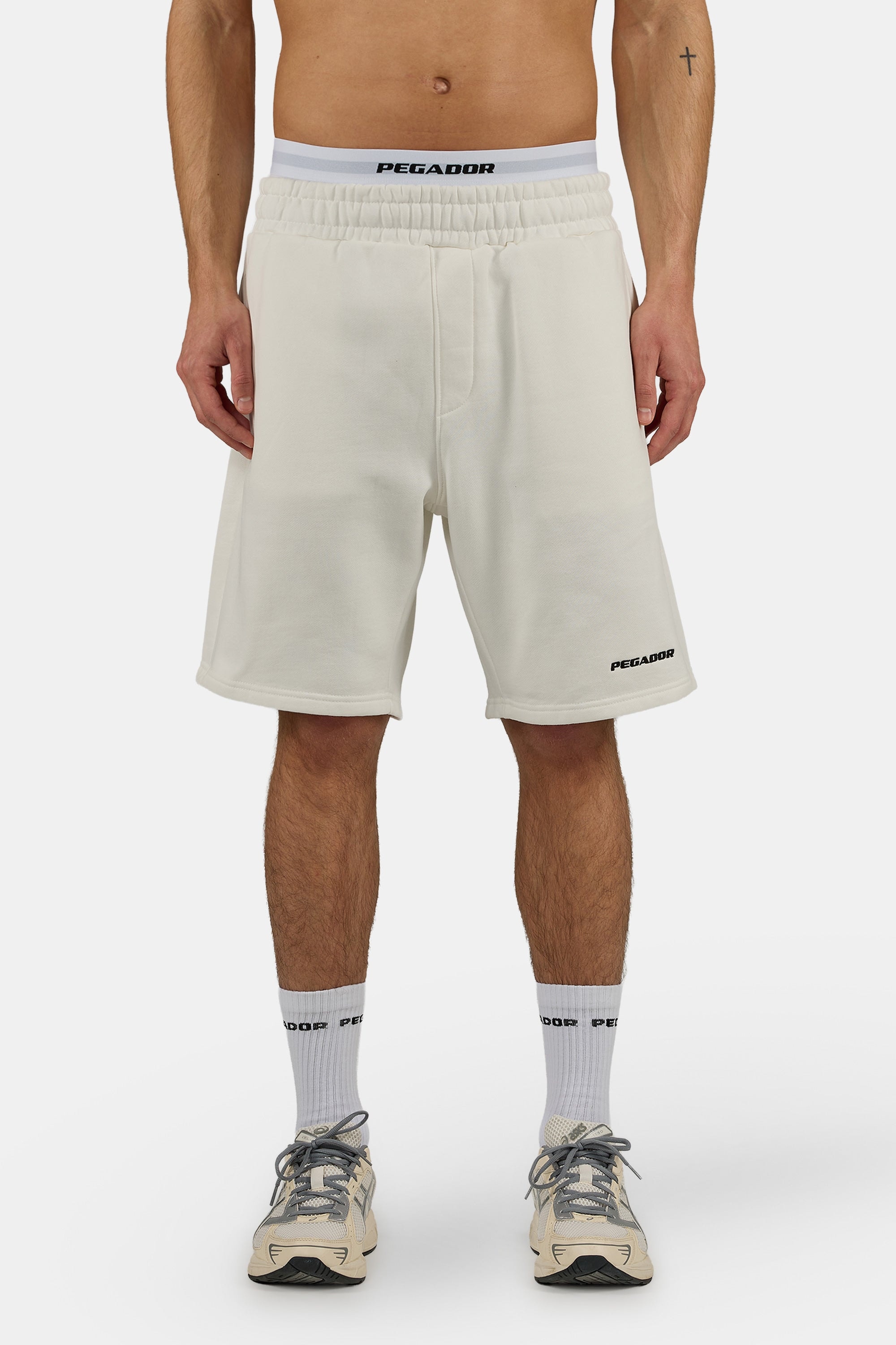 PEGADOR Sweatshorts "LOGO HEAVY SWEAT SHORTS" Baumwollmischung, regular fit günstig online kaufen