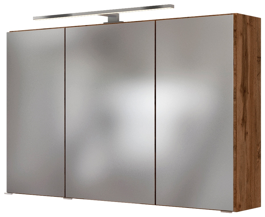 Spiegelschrank »Baabe«, Breite 100 cm, mit 3D-Effekt, dank 3 Spiegeltüren