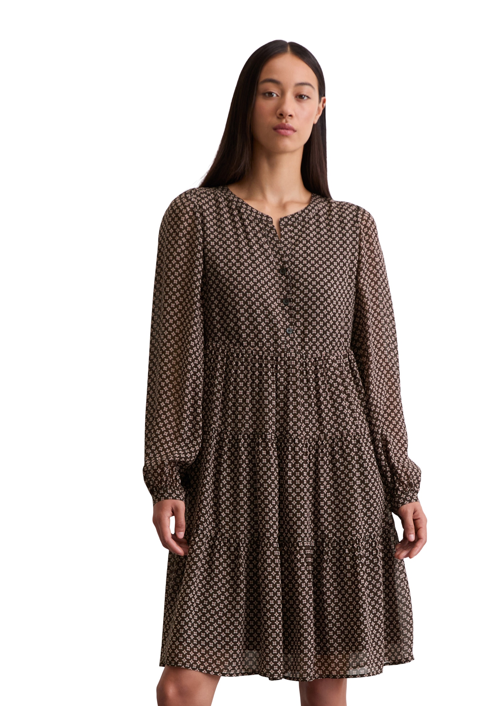 Marc OPolo Minikleid "aus Viskose-Crêpe" günstig online kaufen